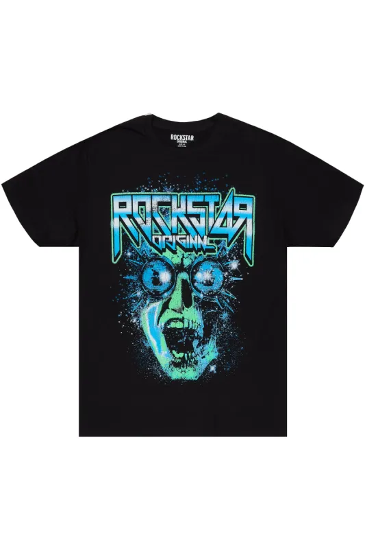 Cansler Black Graphic T-Shirt sold by Rockstar Original