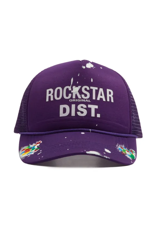 Good Side Only Purple Trucker Hat sold by Rockstar Original
