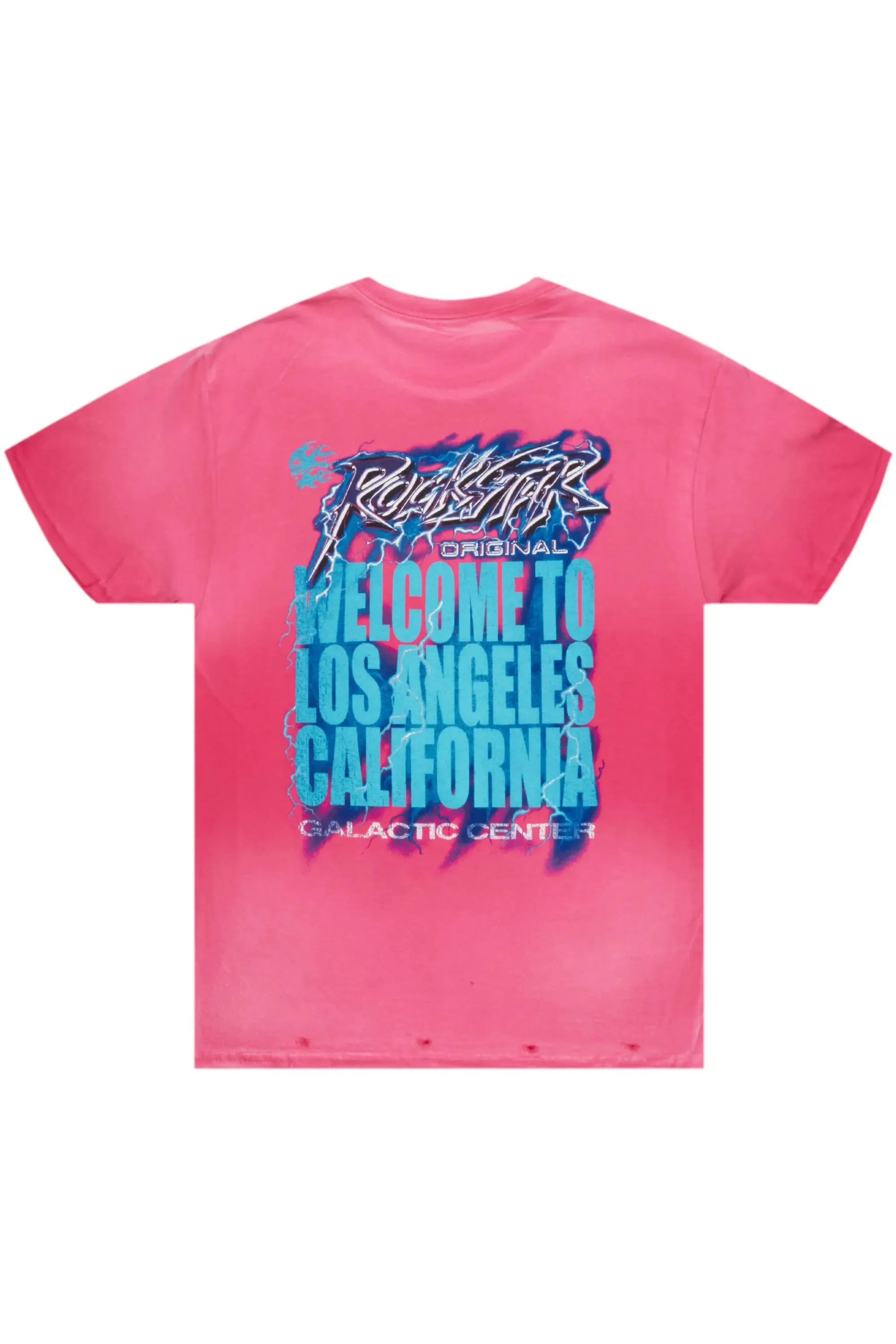 Car Pink Oversized Tee sold by Rockstar Original product image thumbnail 3