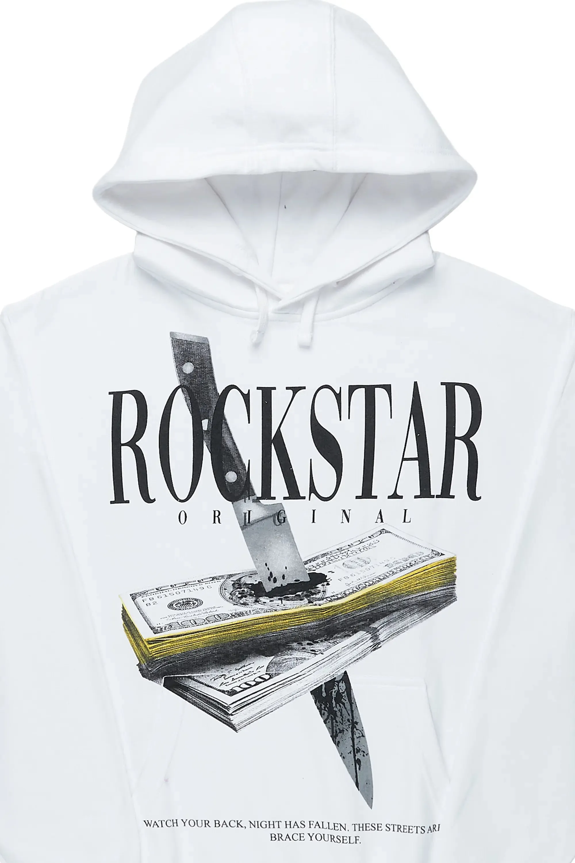 Sheridan White Oversized Hoodie sold by Rockstar Original product image thumbnail 2