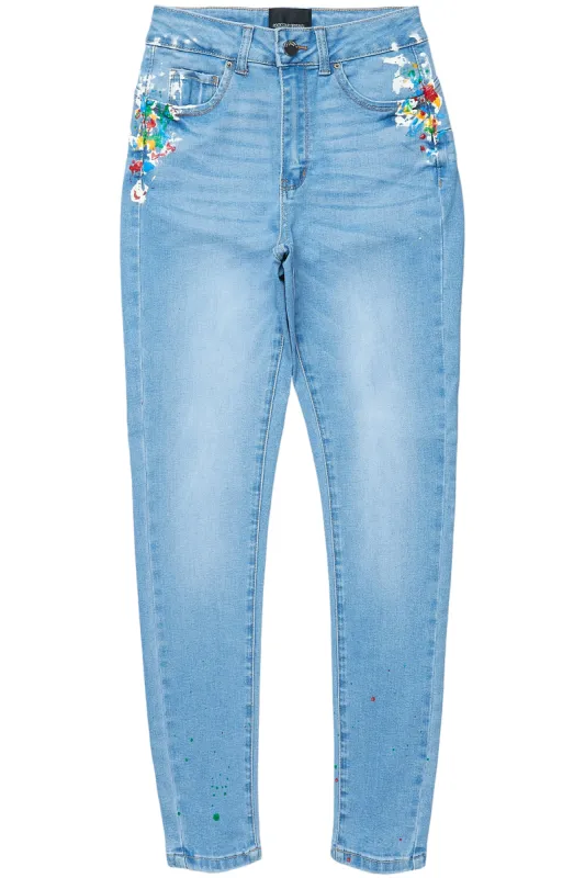Emmie Light Wash Skinny Jean sold by Rockstar Original