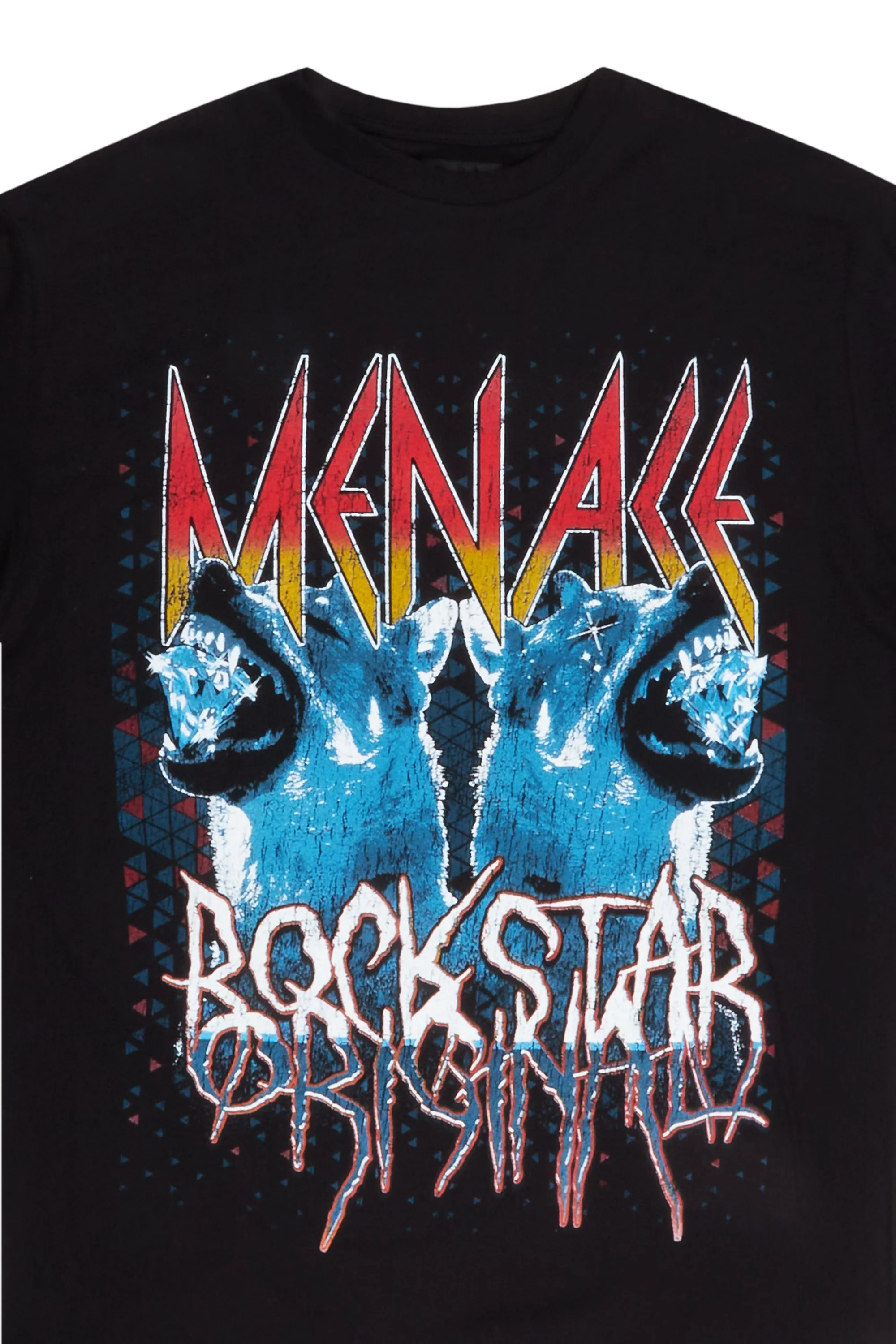 Nophux Black Graphic T-Shirt sold by Rockstar Original product image thumbnail 2