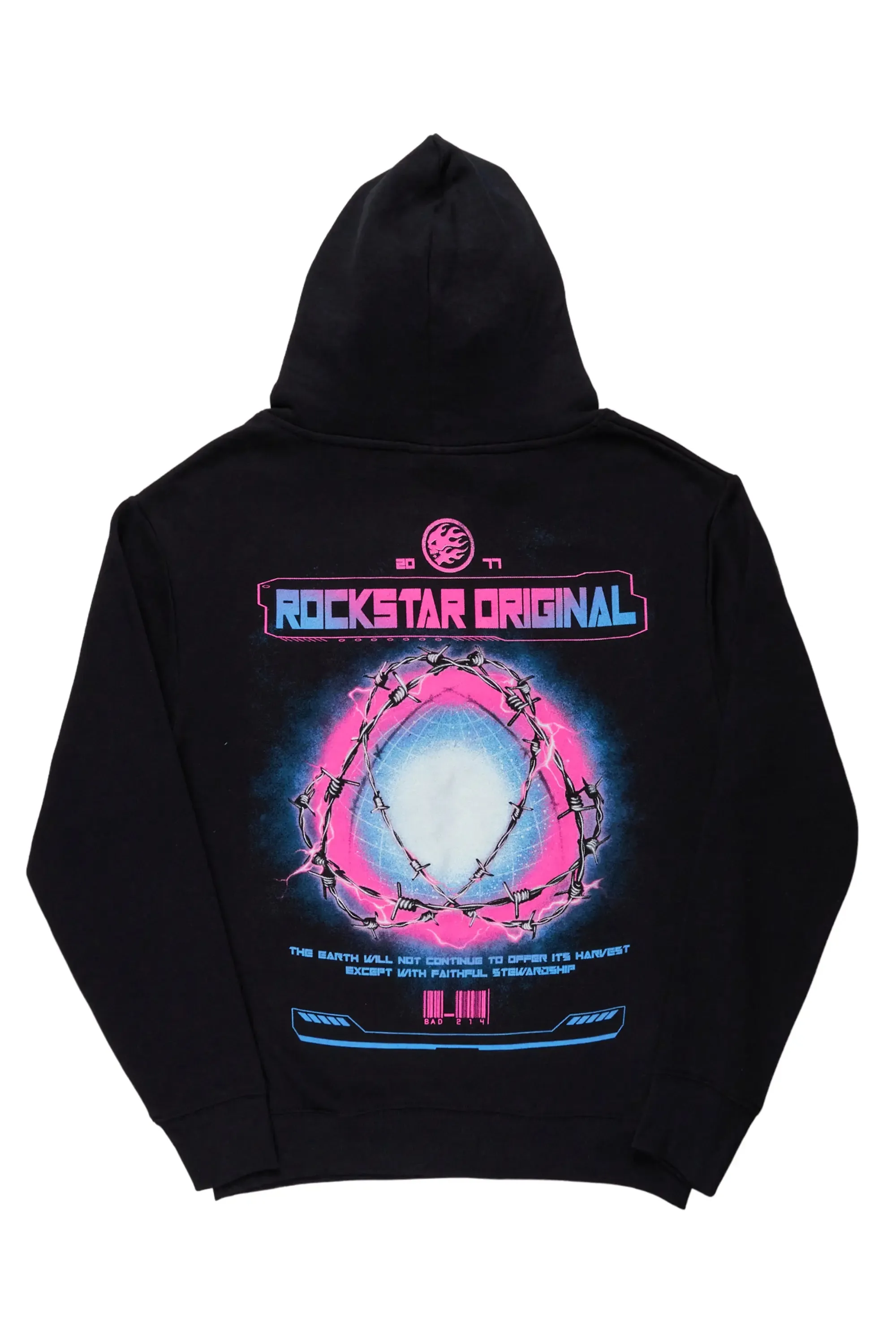 Kamari Black Oversized Hoodie sold by Rockstar Original product image thumbnail 4