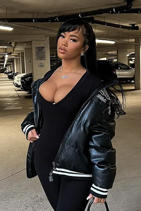 Miss Black Puffer Jacket sold by Rockstar Original product image thumbnail 2