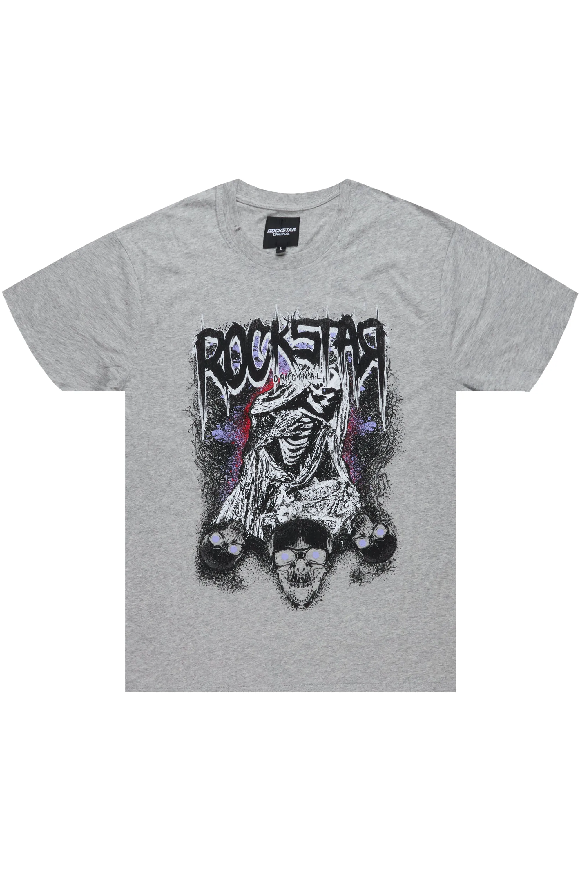 Rayne Heather Grey Graphic T-Shirt sold by Rockstar Original
