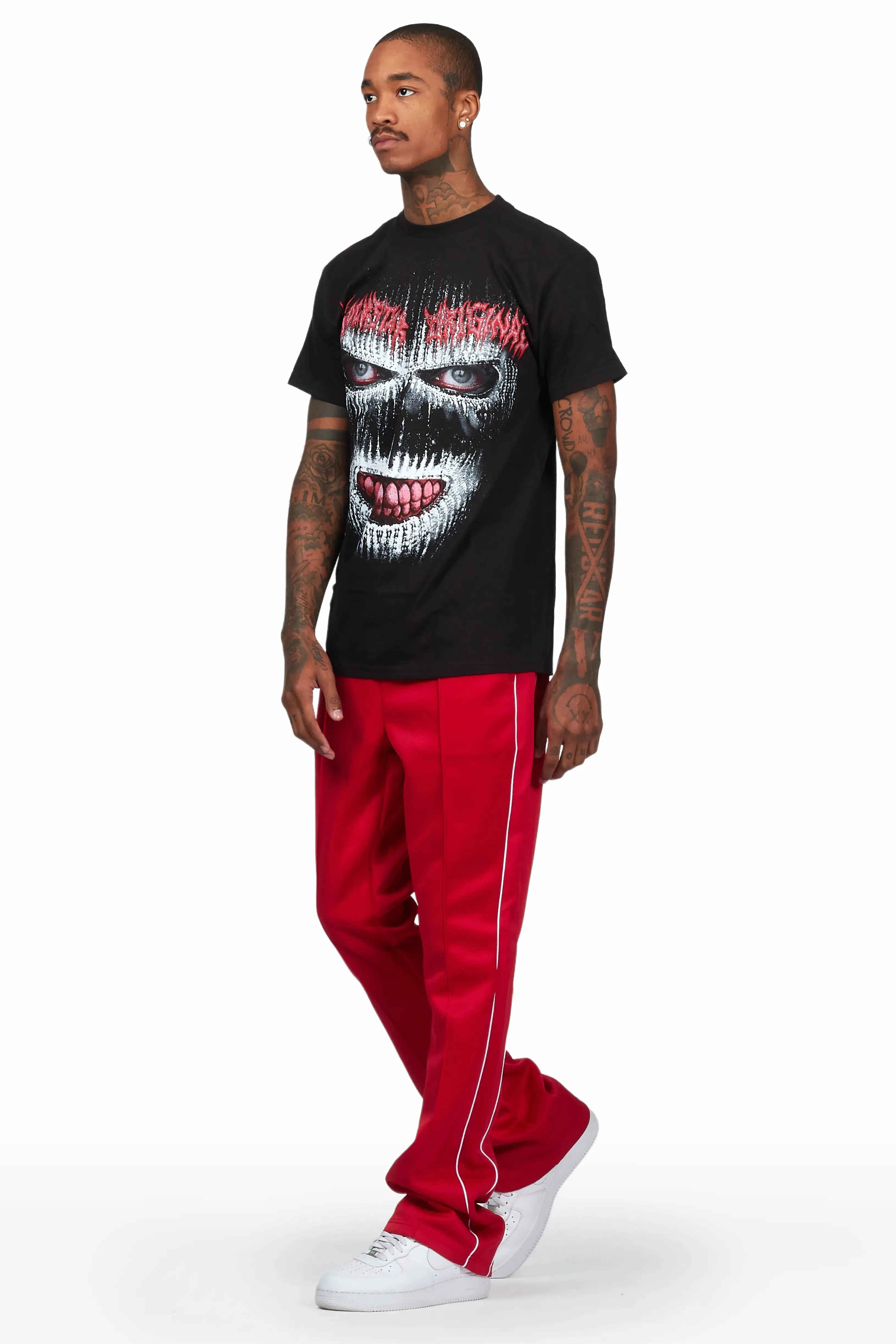 Monstre Black/Red T-Shirt/Stacked Track Set sold by Rockstar Original product image thumbnail 5