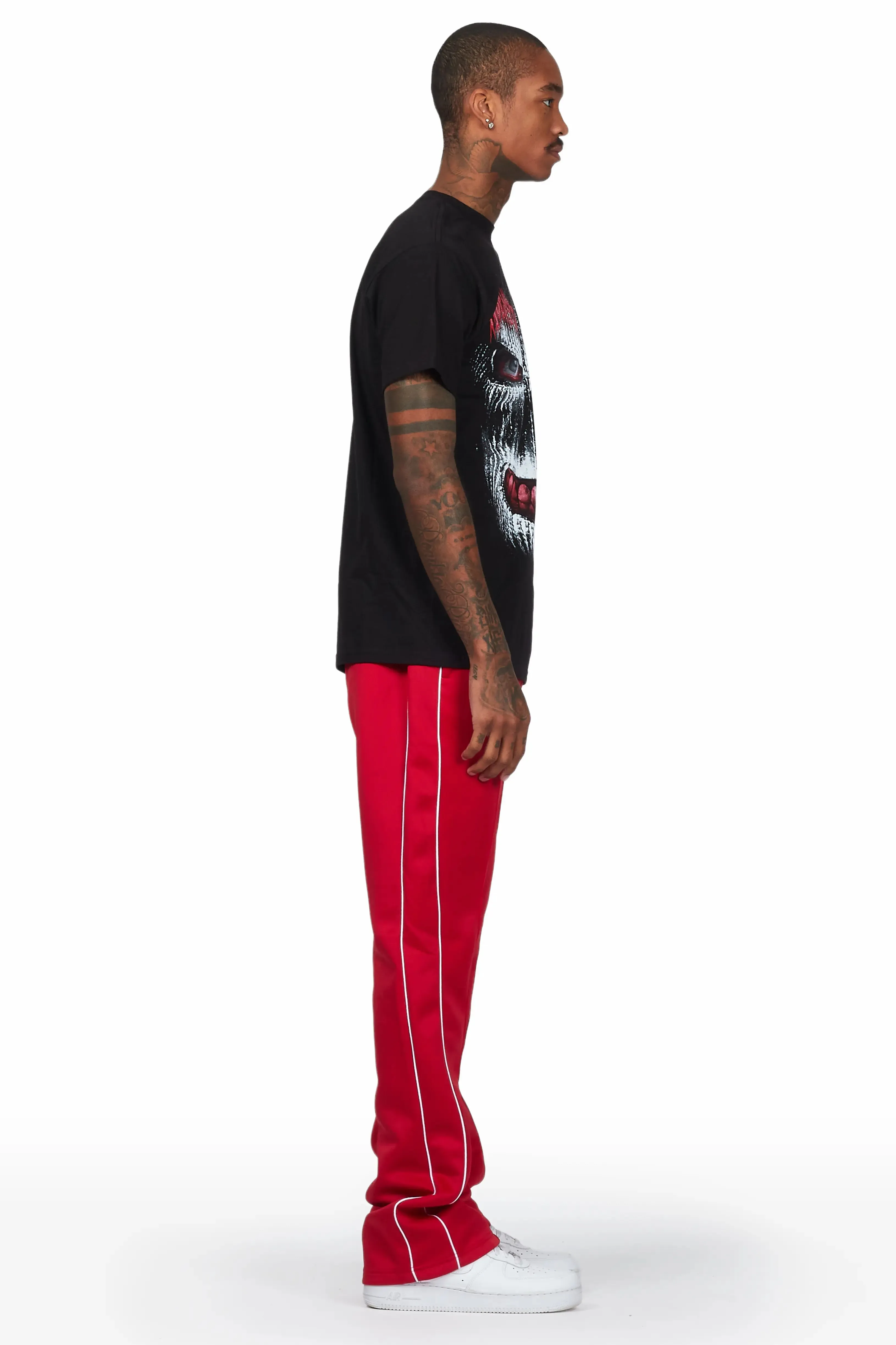 Monstre Black/Red T-Shirt/Stacked Track Set sold by Rockstar Original product image thumbnail 3