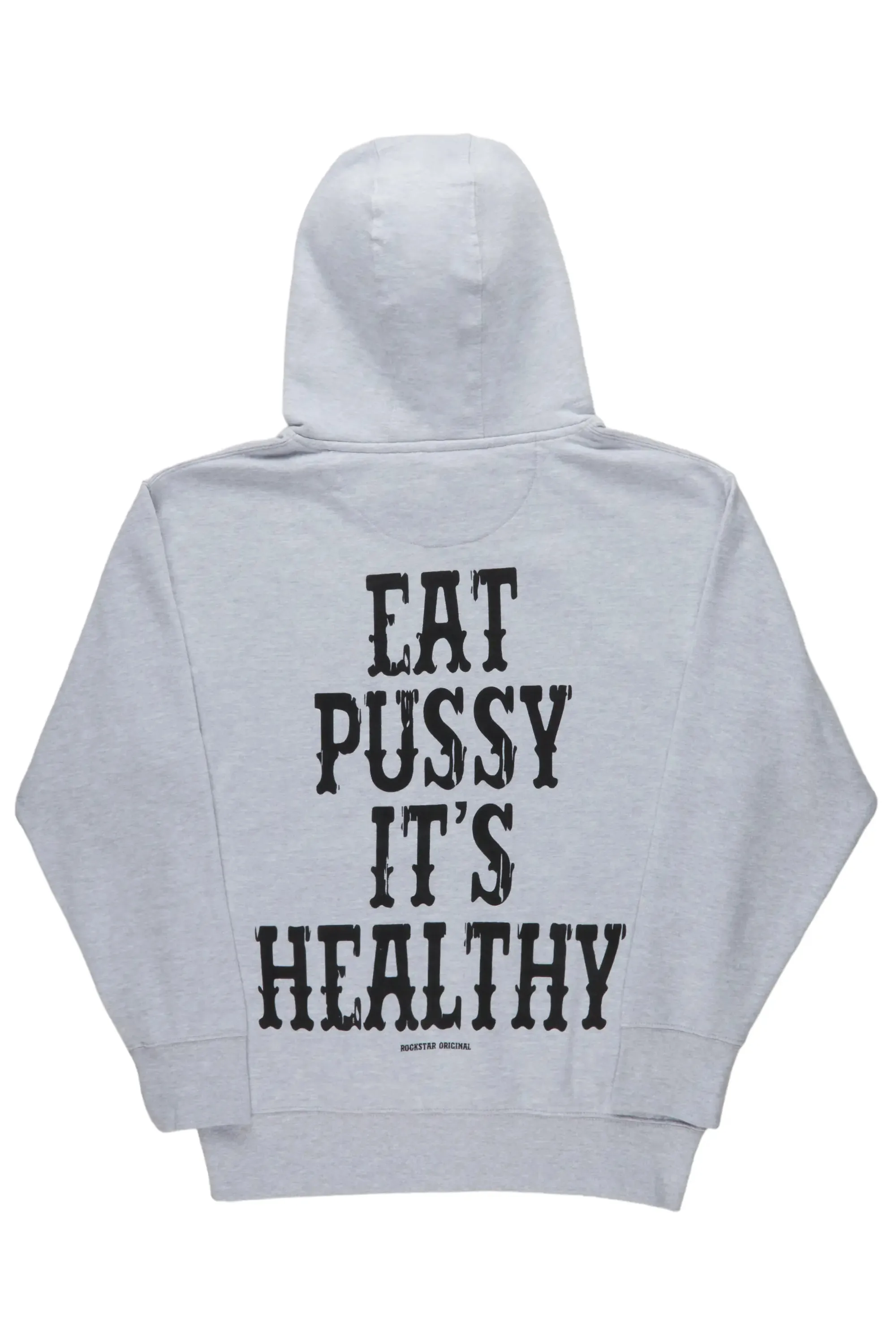 Posse Grey Graphic Hoodie sold by Rockstar Original product image thumbnail 3