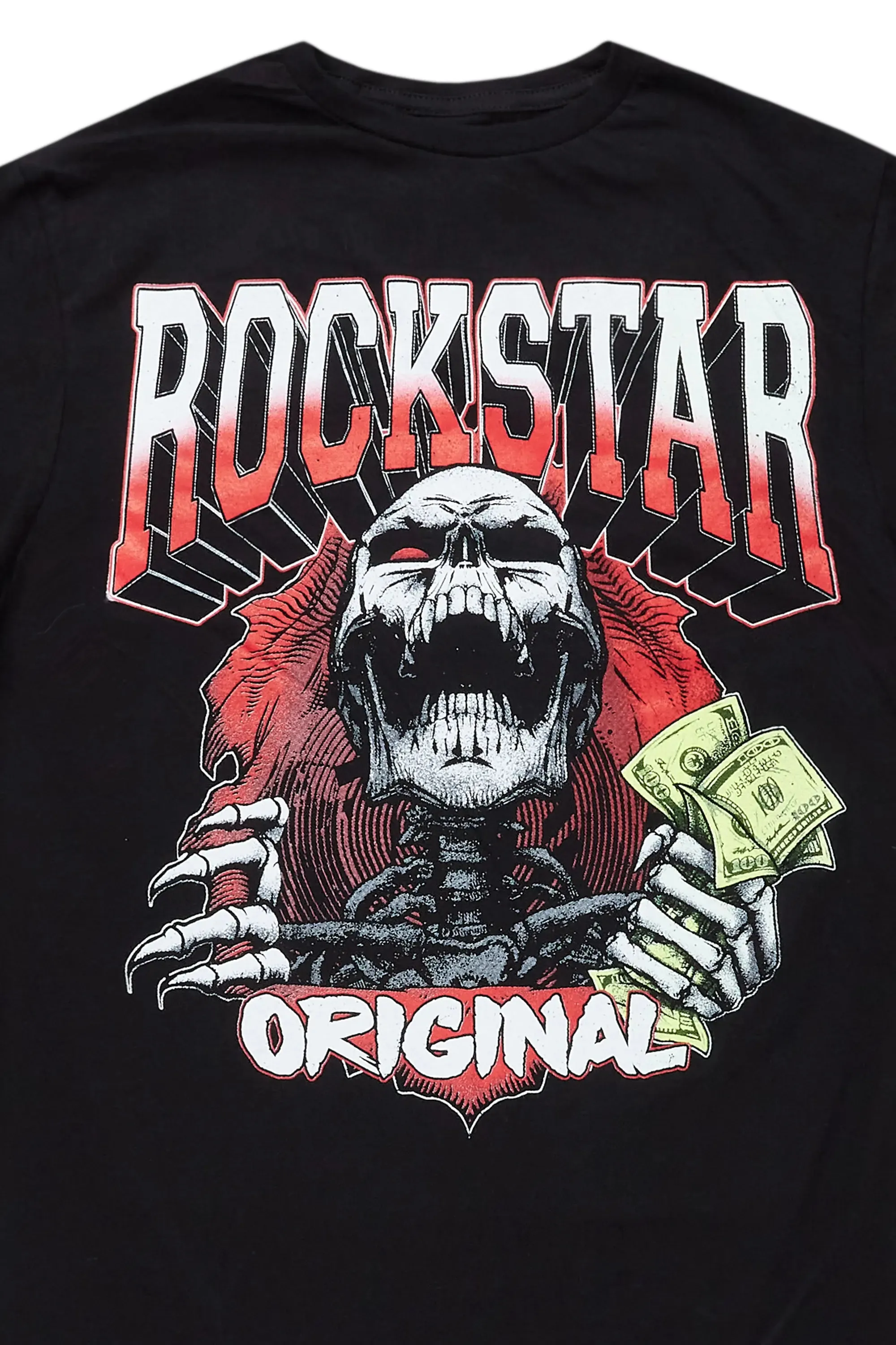 Zytron Black Graphic T-Shirt sold by Rockstar Original product image thumbnail 2