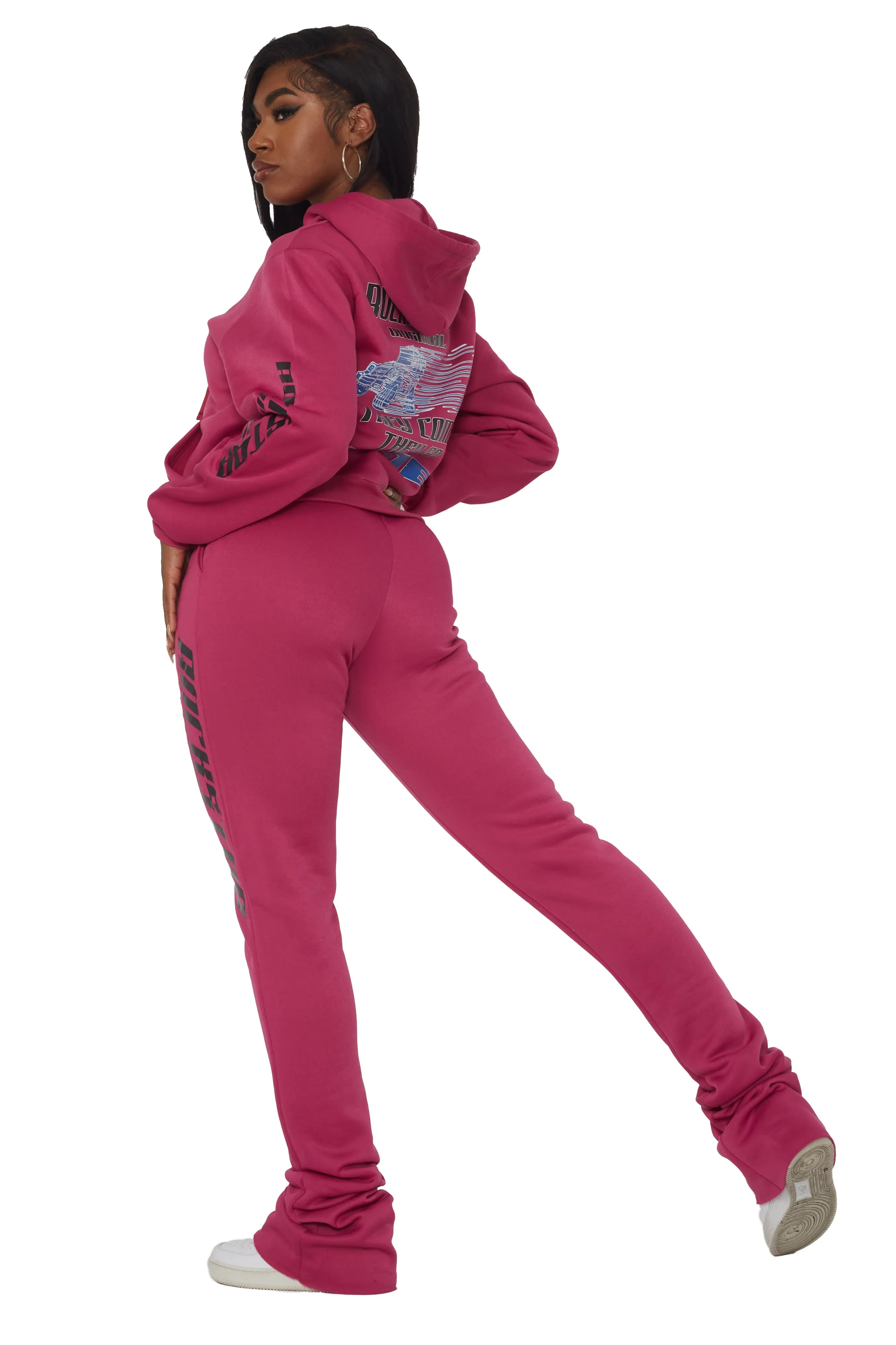 Wavley Fuchsia Super Stacked Trackset sold by Rockstar Original product image thumbnail 5
