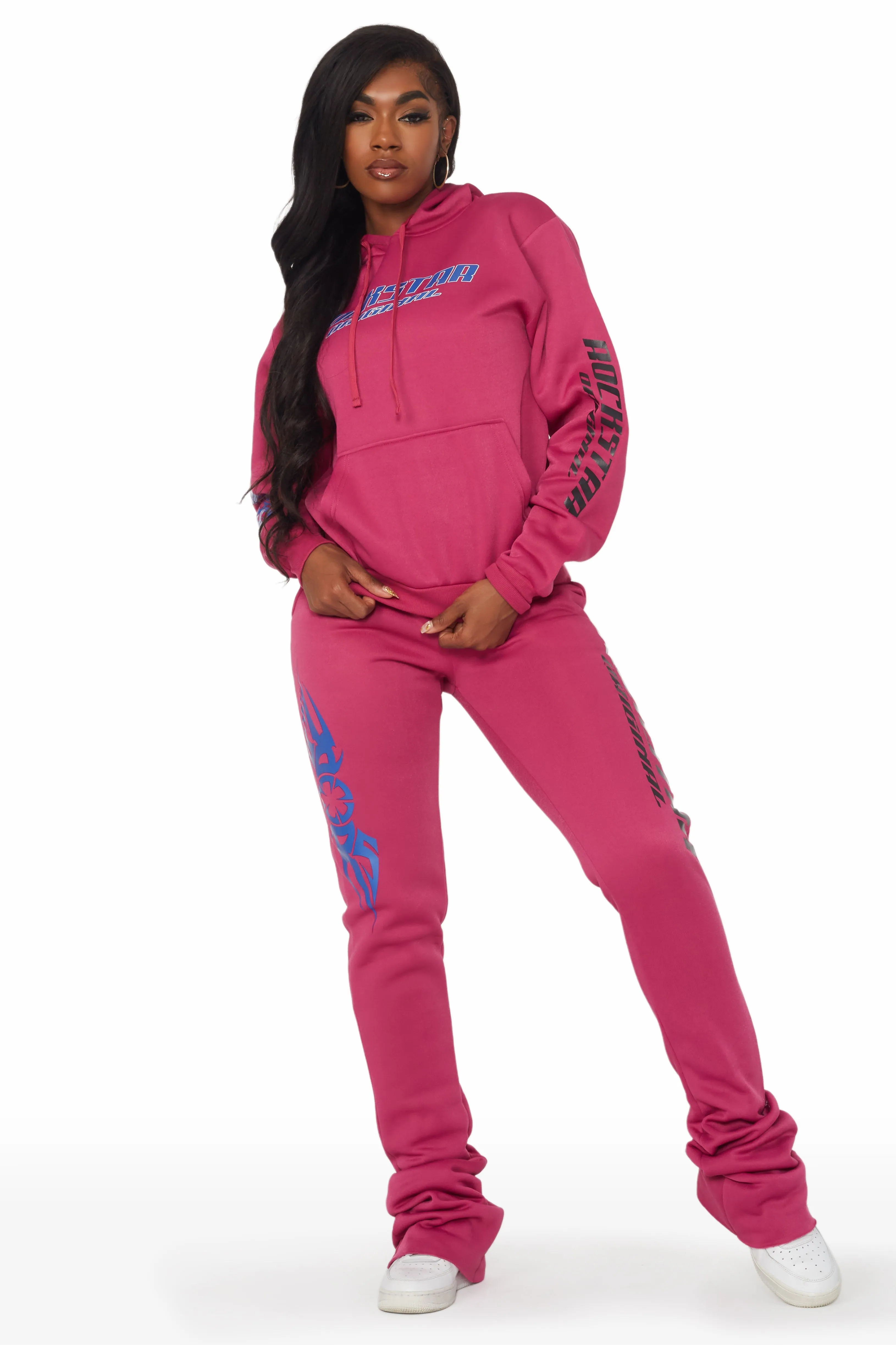 Wavley Fuchsia Super Stacked Trackset sold by Rockstar Original product image thumbnail 4