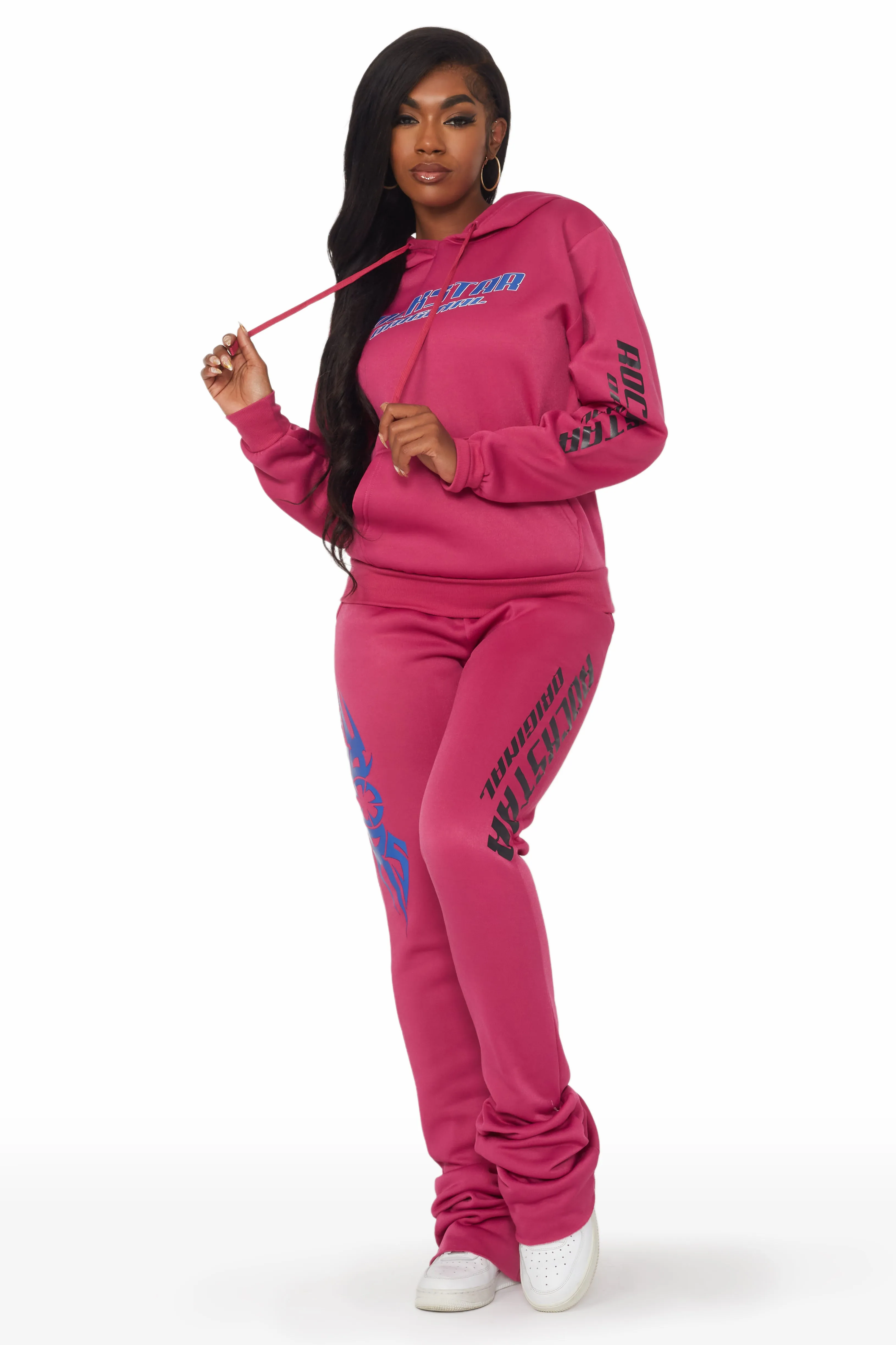 Wavley Fuchsia Super Stacked Trackset sold by Rockstar Original product image thumbnail 3