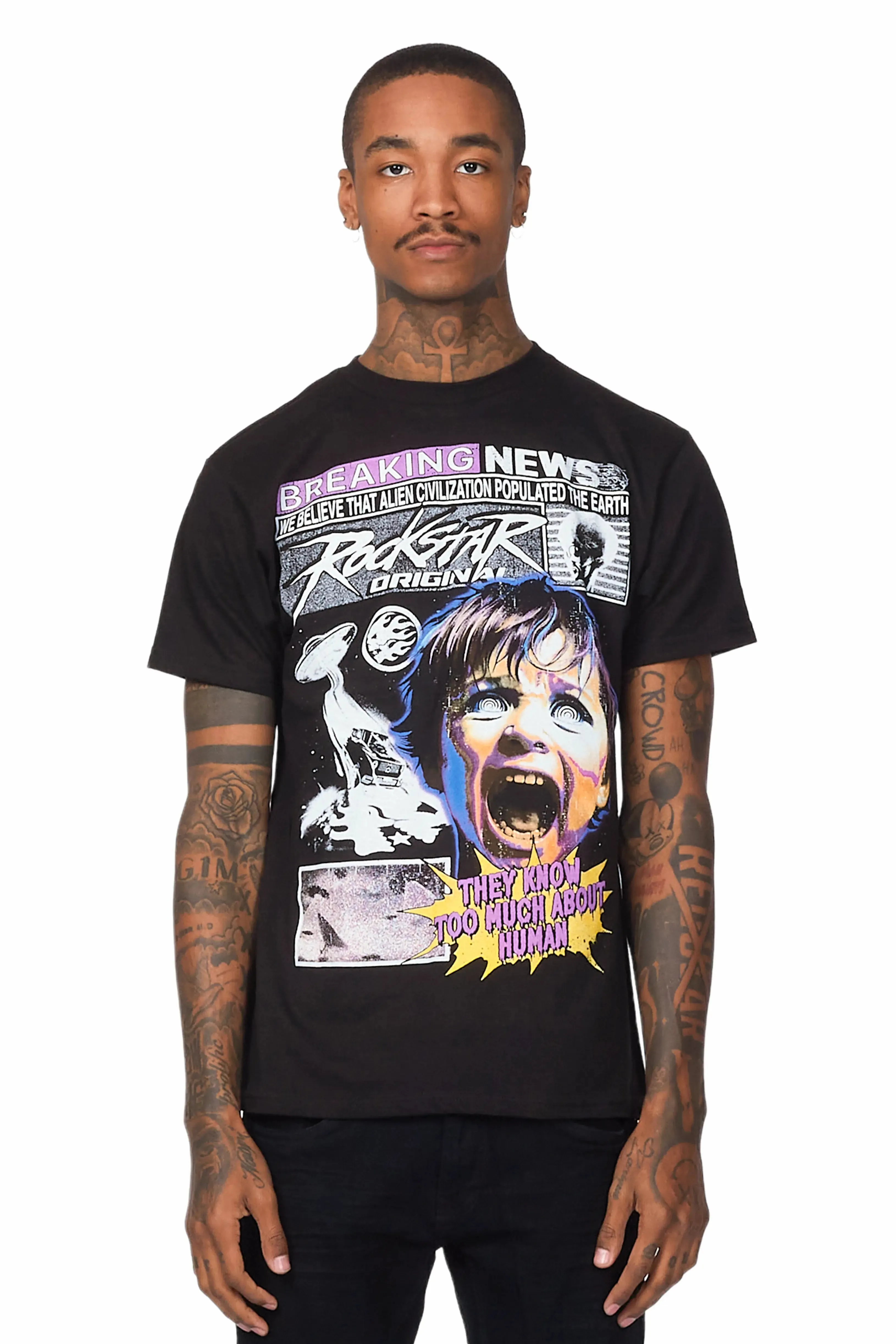 Southeast Black Graphic T-Shirt sold by Rockstar Original