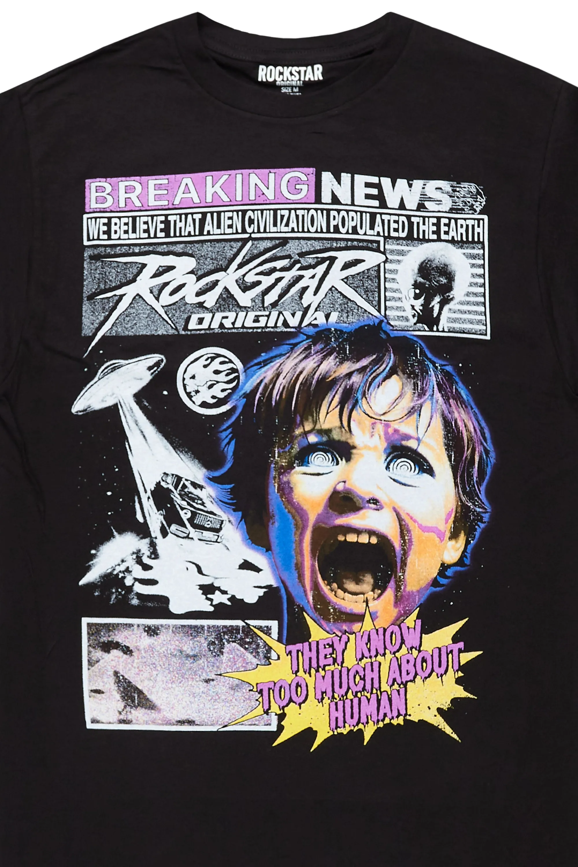 Southeast Black Graphic T-Shirt sold by Rockstar Original product image thumbnail 3