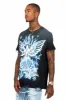 Zeen Black Oversized Graphic T-Shirt sold by Rockstar Original