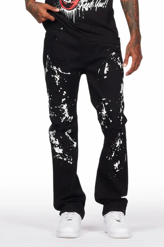 Salus Black Bootcut Painter Jean sold by Rockstar Original