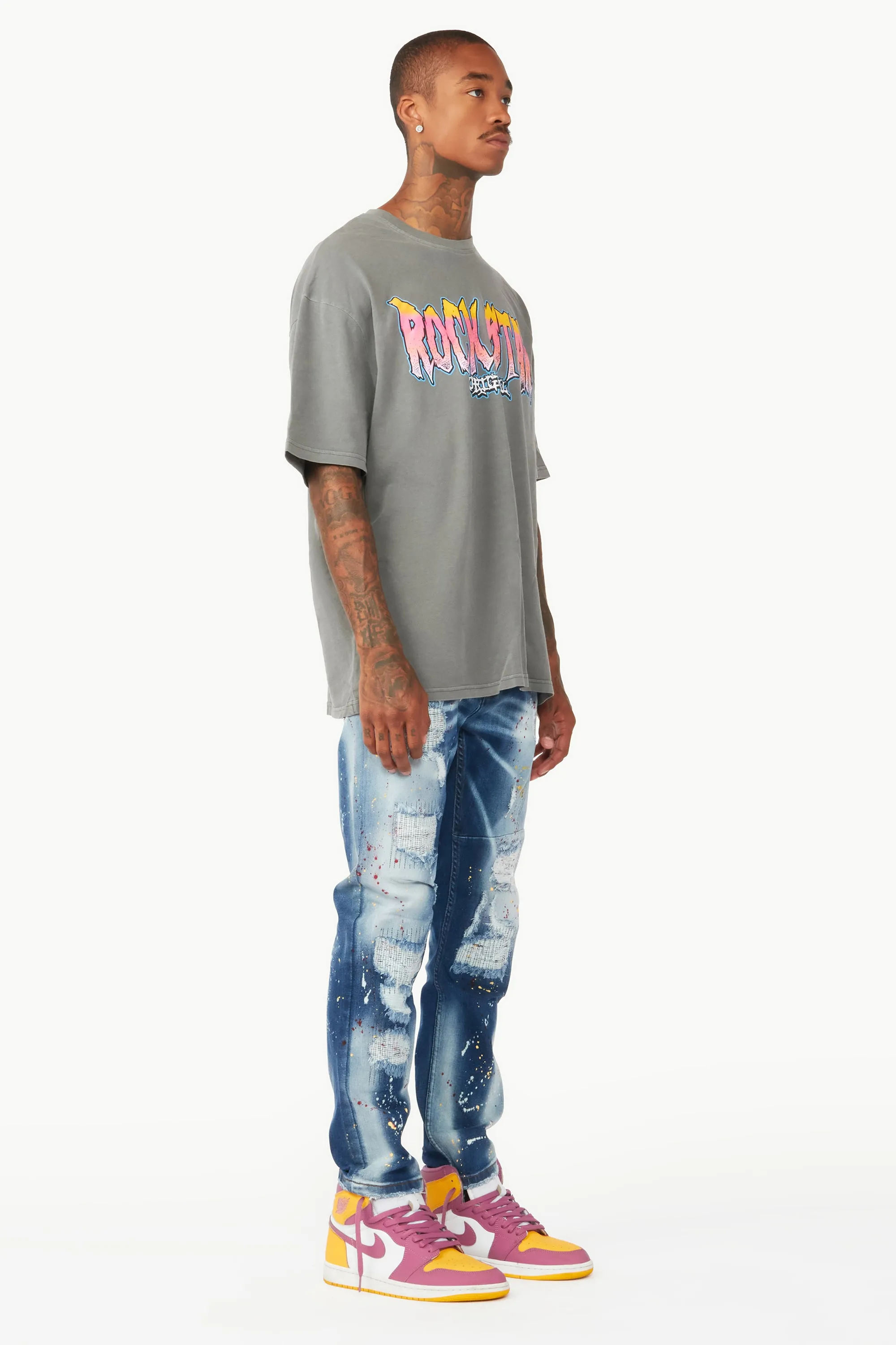 Shmuel Blue 5 Pocket Jean sold by Rockstar Original product image thumbnail 4