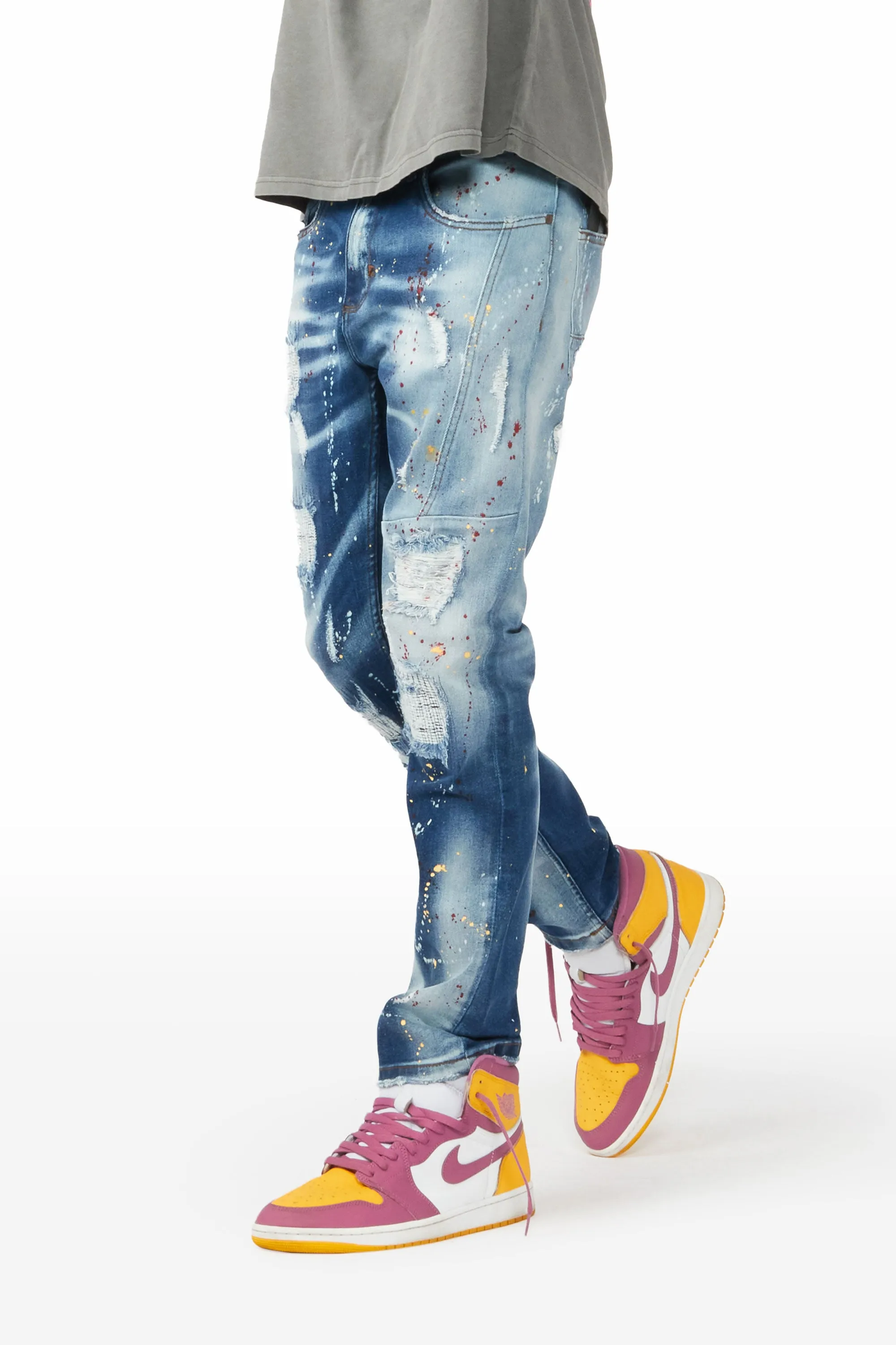 Shmuel Blue 5 Pocket Jean sold by Rockstar Original