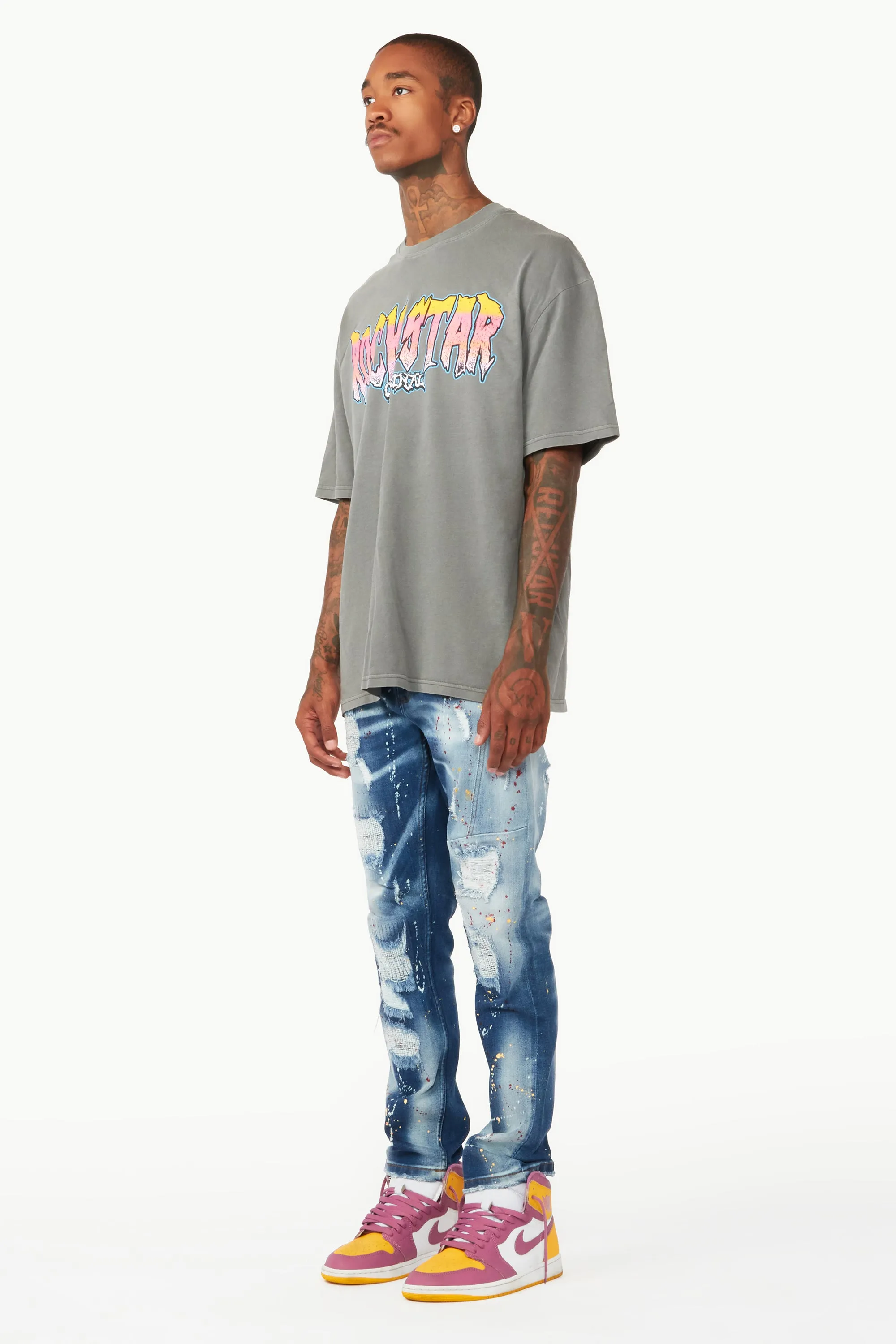 Shmuel Blue 5 Pocket Jean sold by Rockstar Original product image thumbnail 3