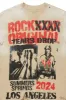 Omer Beige Oversized Graphic T-Shirt sold by Rockstar Original