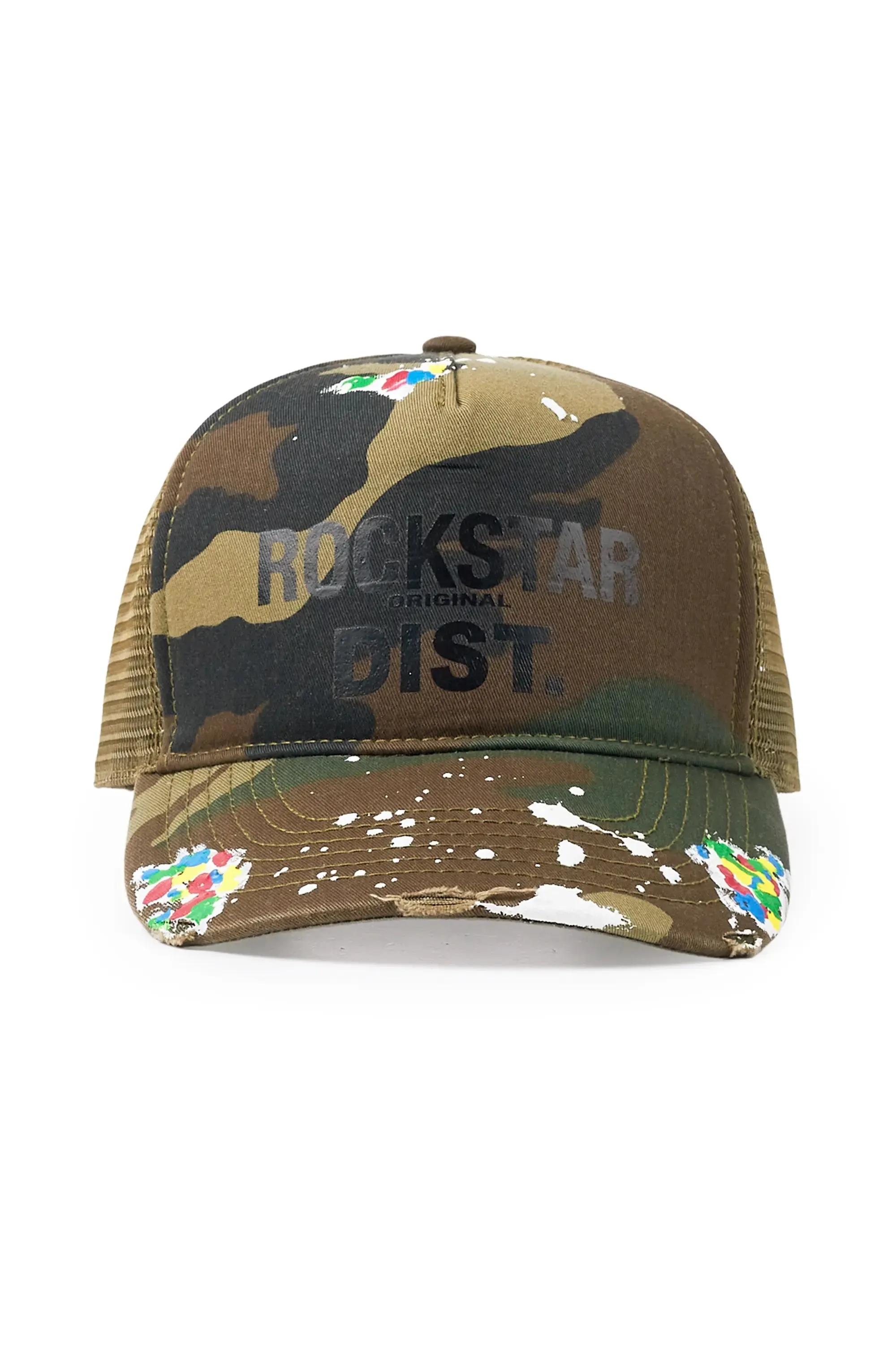 Good Side Only Camo Trucker Hat sold by Rockstar Original