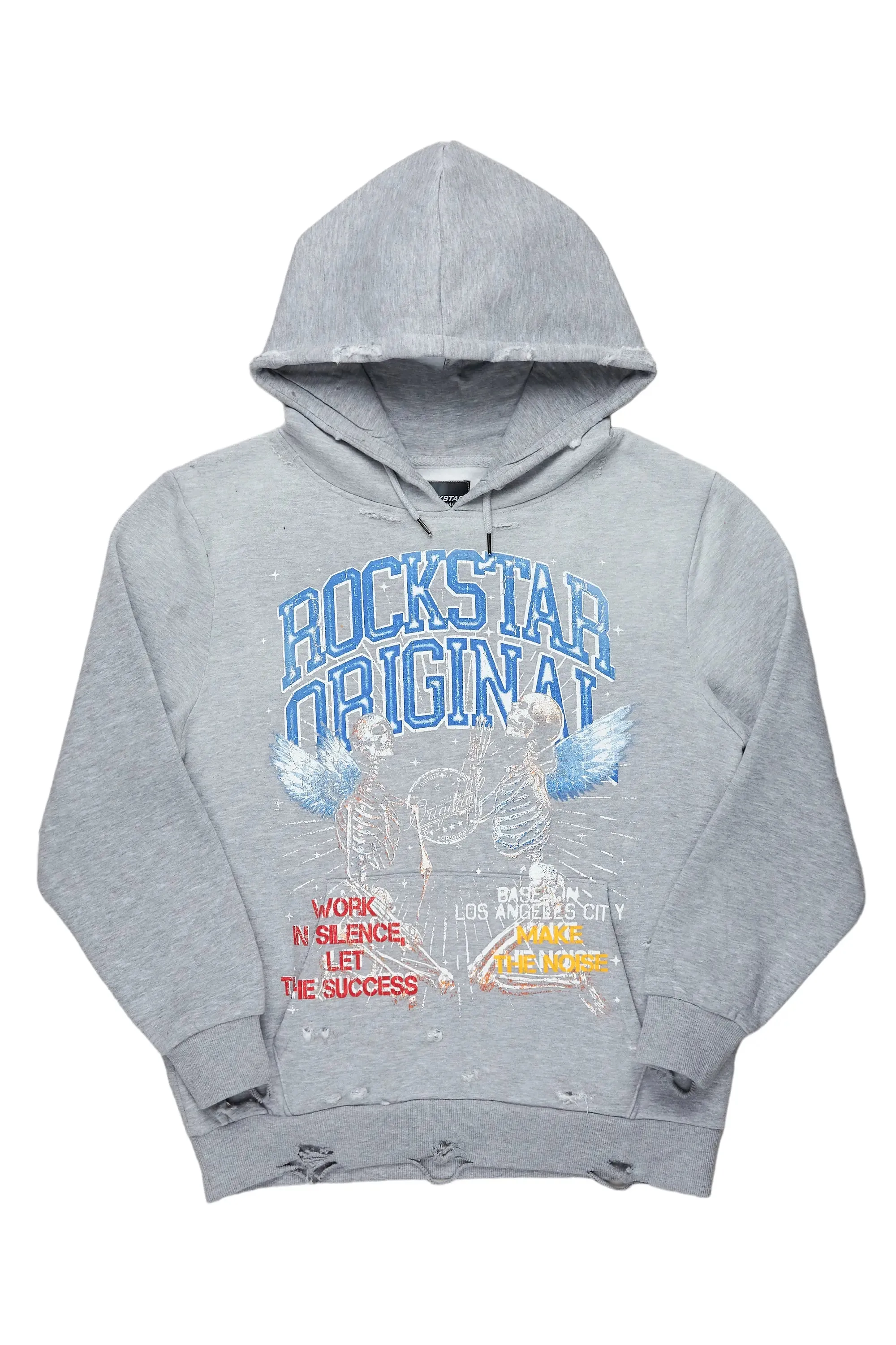 Chloe Heather Grey Graphic Hoodie sold by Rockstar Original