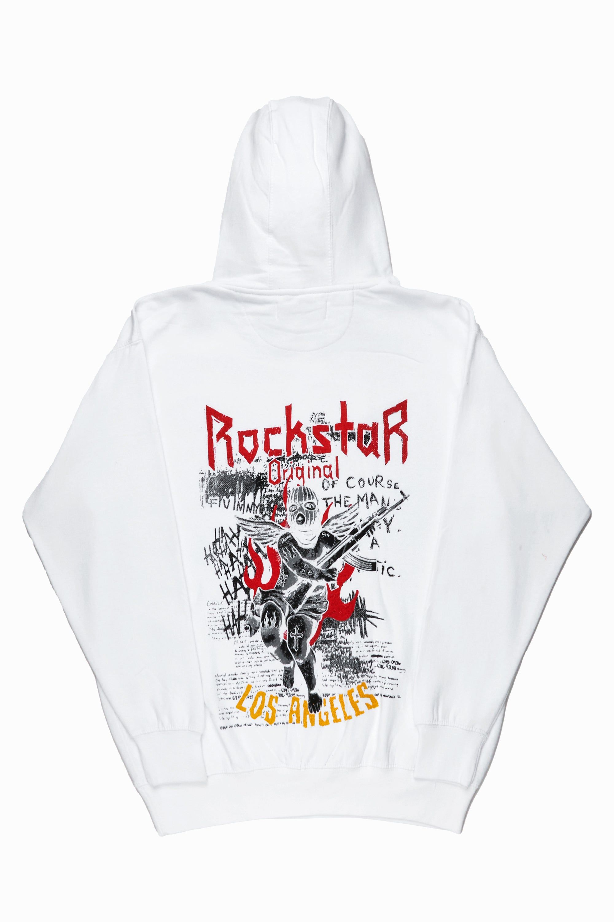 Baby Sin White Hoodie sold by Rockstar Original product image thumbnail 2