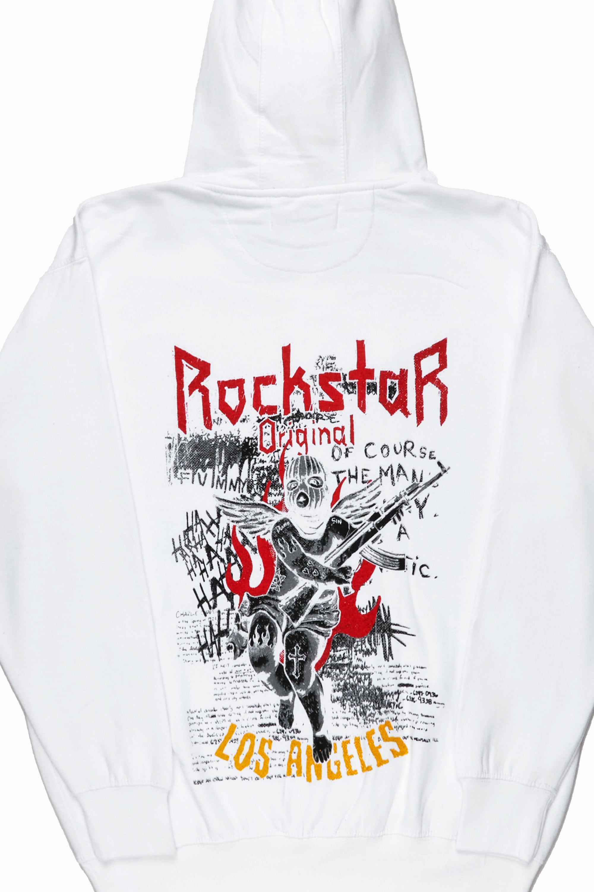 Baby Sin White Hoodie sold by Rockstar Original product image thumbnail 3