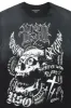 Fein Black Oversized Graphic T-Shirt sold by Rockstar Original