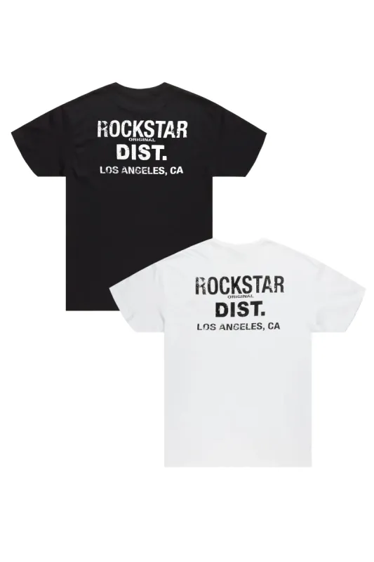 Lake Multi Printed T-Shirt 2 Pack sold by Rockstar Original