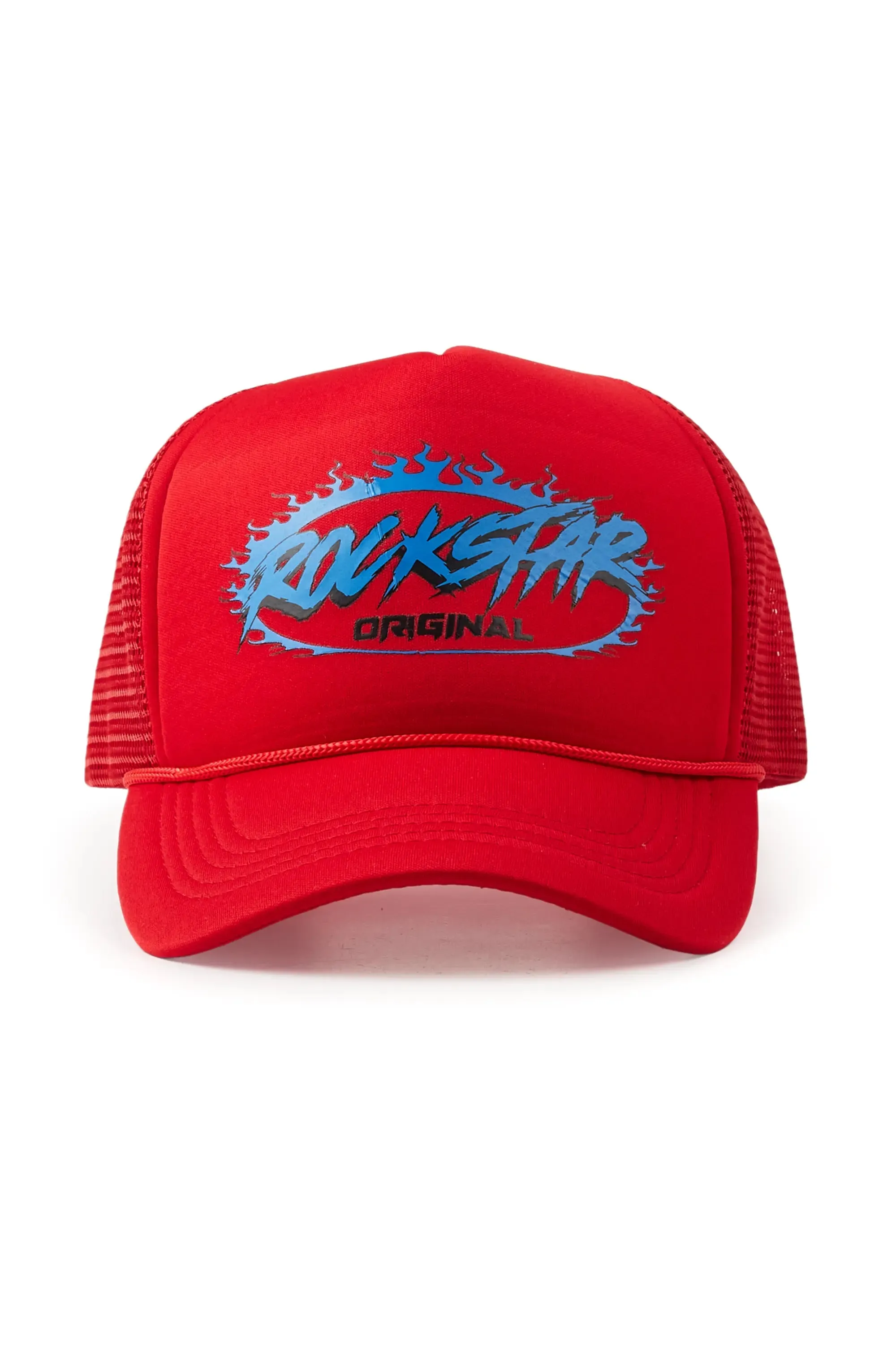 Kemp Red Graphic Trucker Hat sold by Rockstar Original