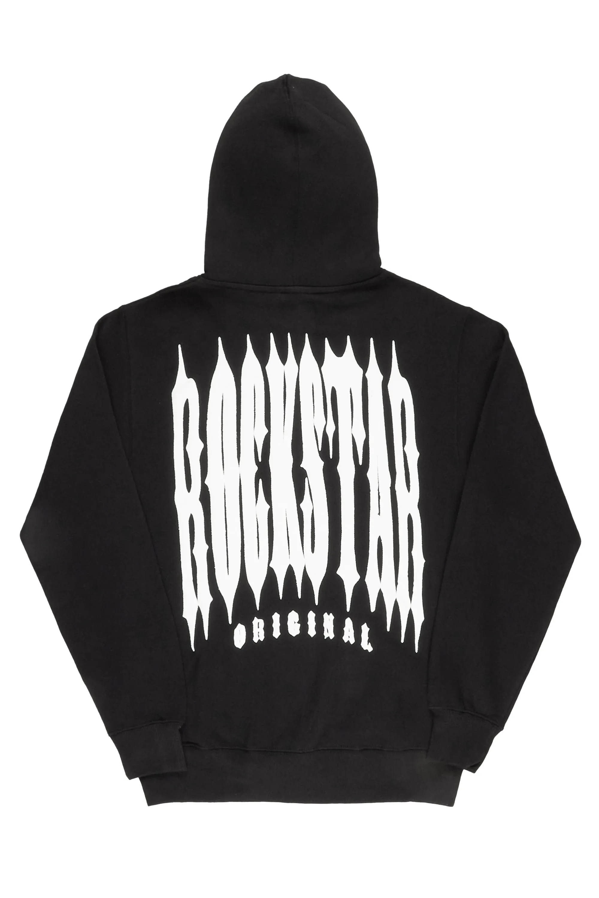 Skeller Black Graphic Hoodie sold by Rockstar Original