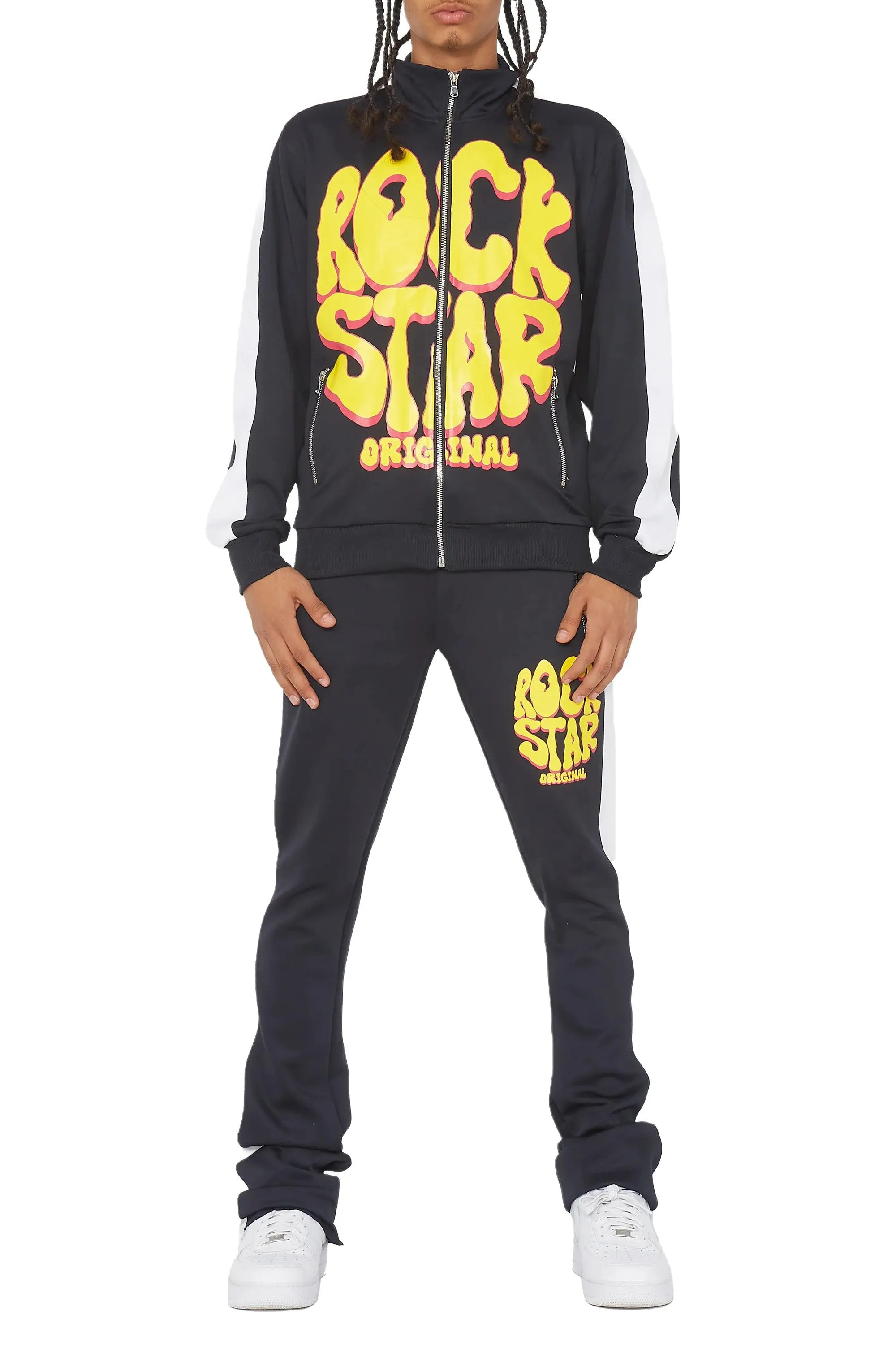 Warblen Black/Yellow Tricot Super Stacked Track Set sold by Rockstar Original product image thumbnail 5