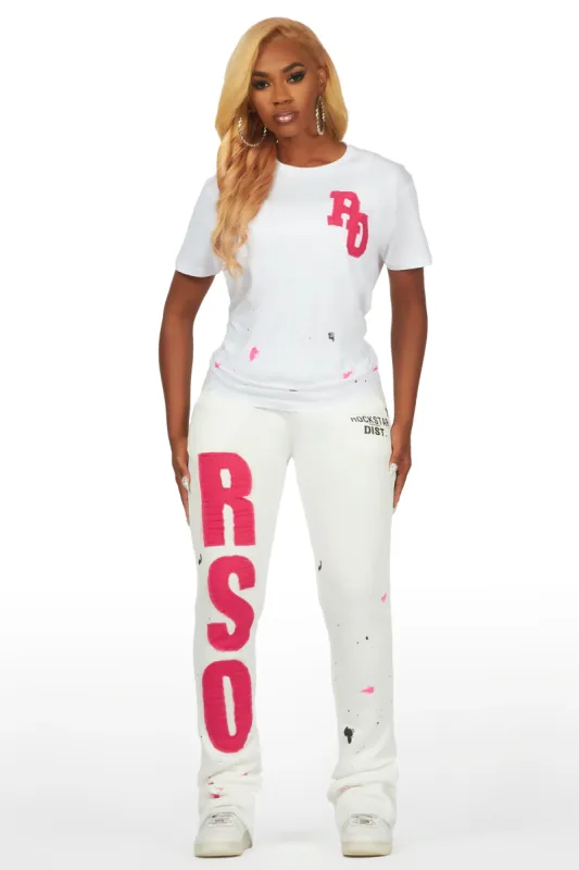 Kiniki White T-Shirt Trackset sold by Rockstar Original