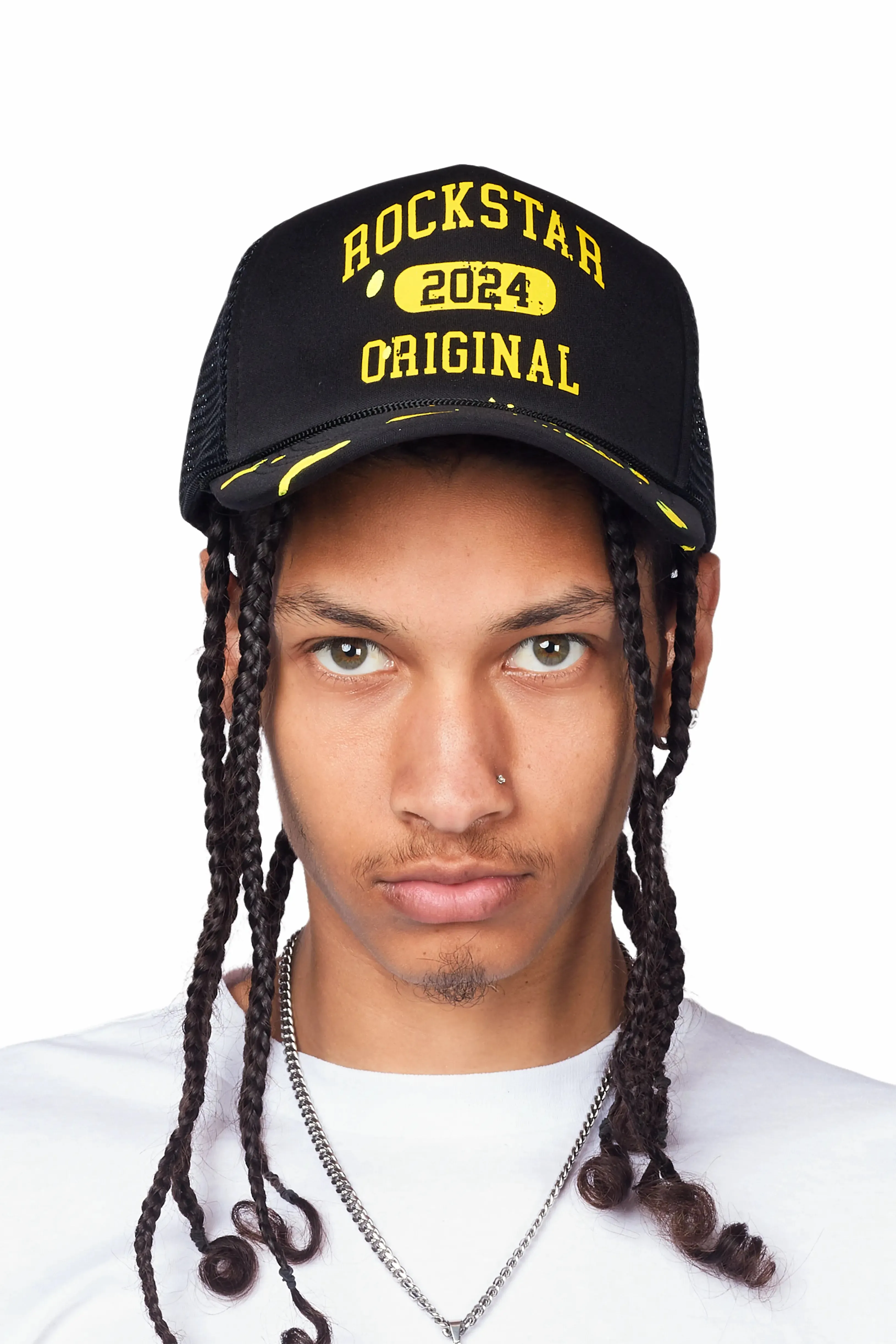Gallio Black Graphic Trucker Hat sold by Rockstar Original product image thumbnail 2