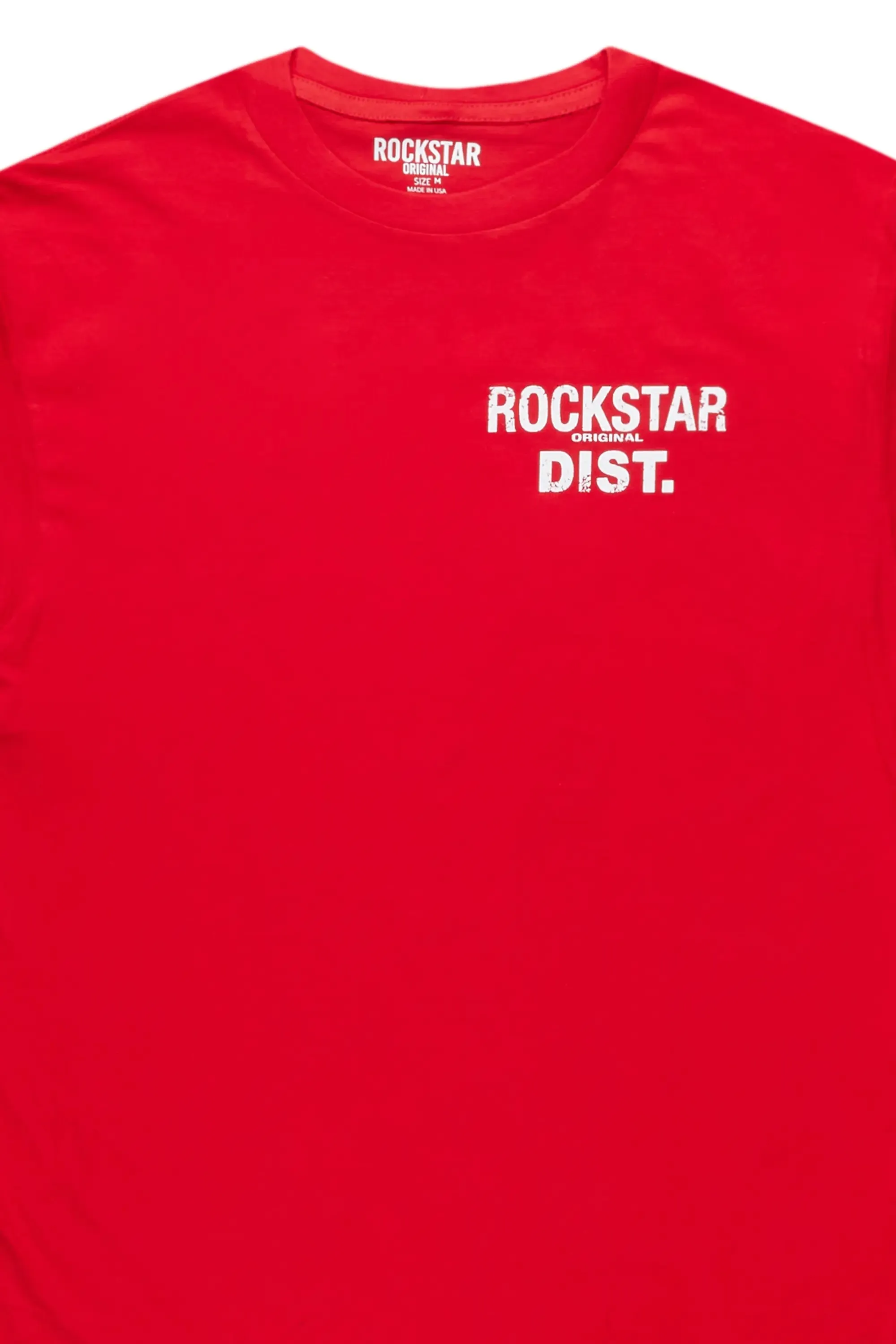 Dalasia Red Oversized Tee sold by Rockstar Original product image thumbnail 2