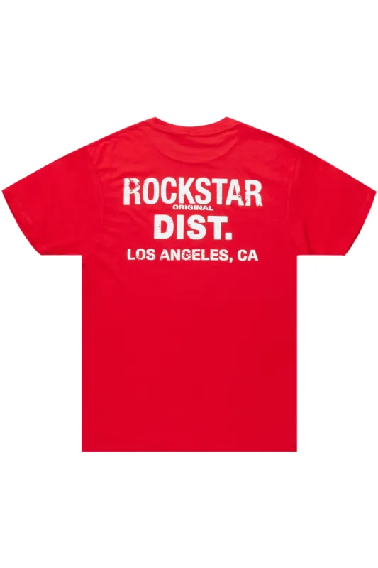 Dalasia Red Oversized Tee sold by Rockstar Original