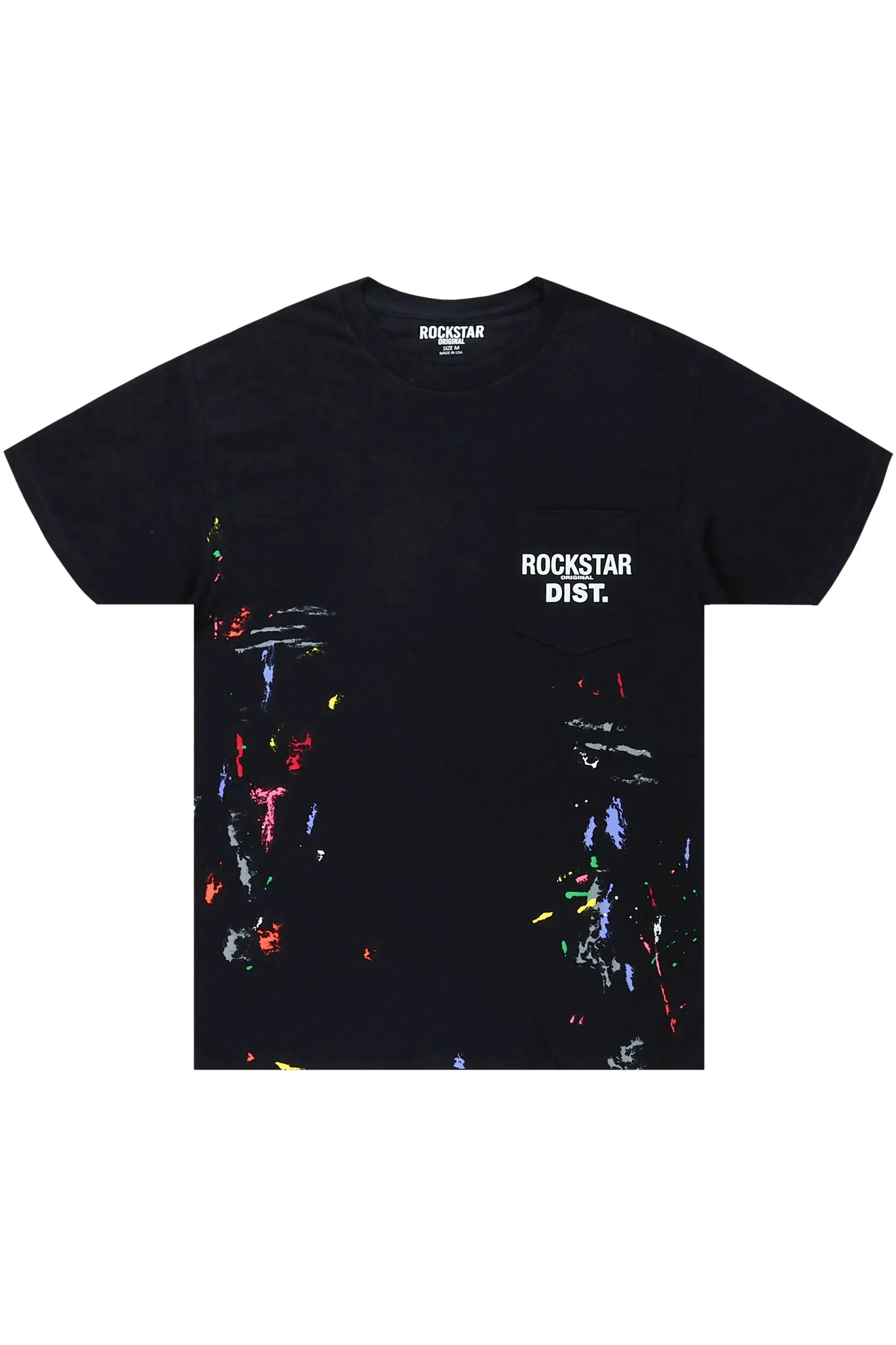 Pallas Black Graphic Pocket T-Shirt sold by Rockstar Original product image thumbnail 2