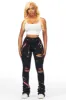 Marissa Black Painted Super Stacked Jean sold by Rockstar Original
