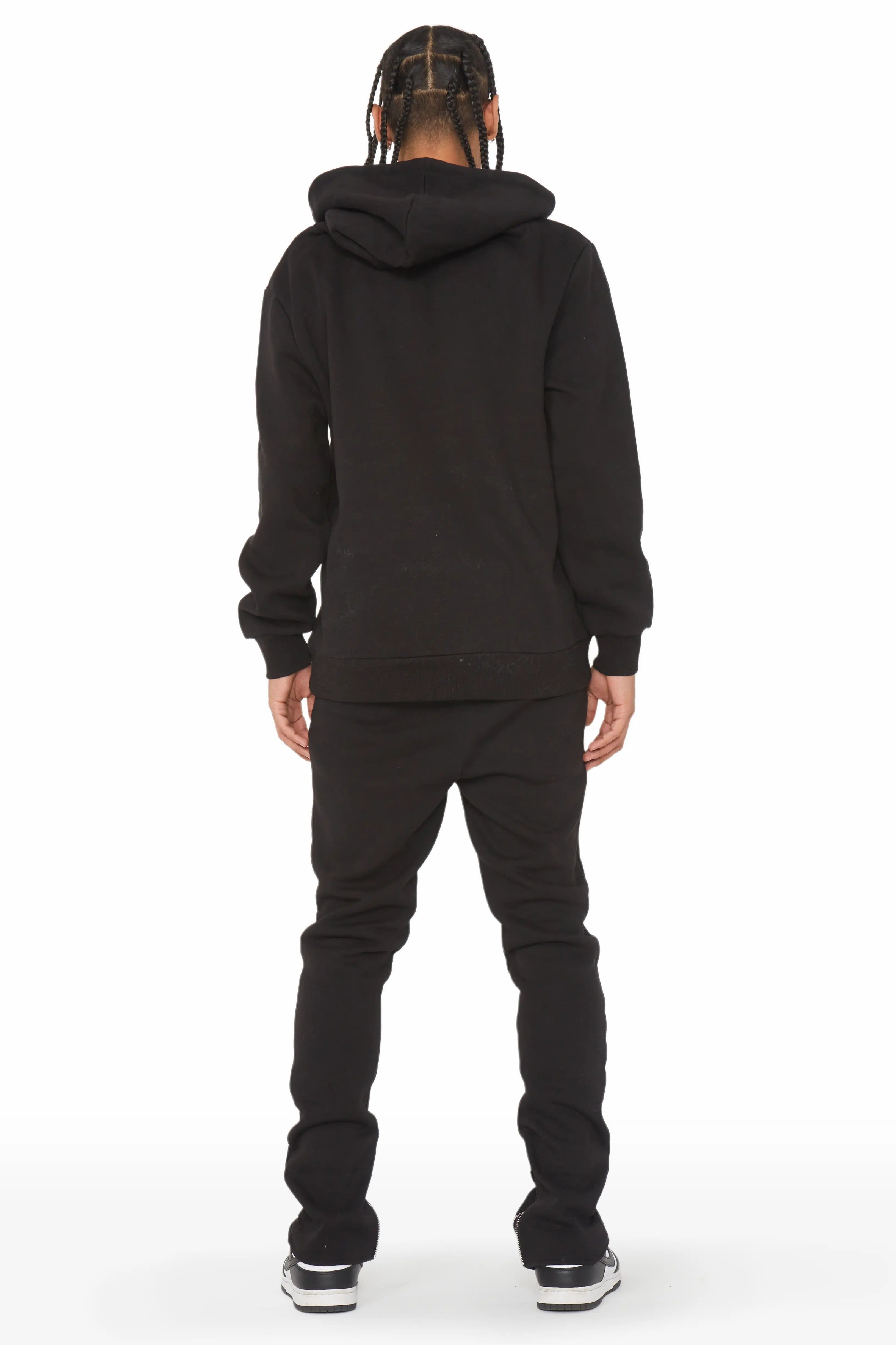 Percy Black Slim Fit Track Set sold by Rockstar Original product image thumbnail 4