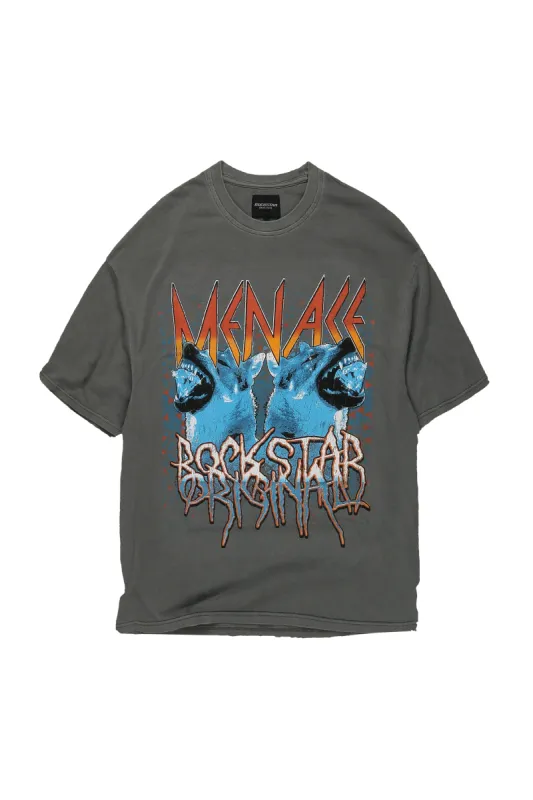 Nophux Vintage Grey Graphic T-Shirt sold by Rockstar Original