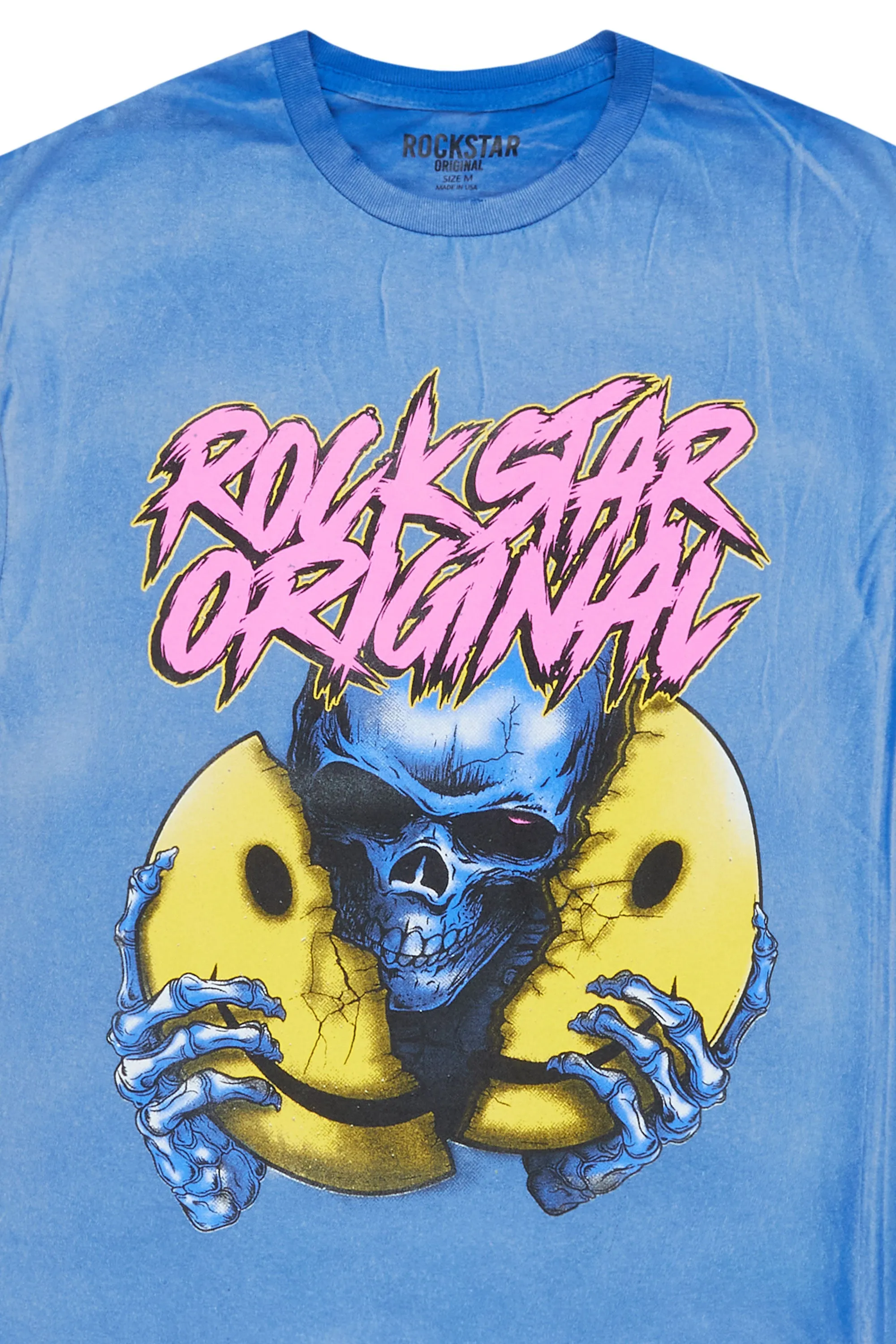 Flipt Royal Blue Graphic T-Shirt sold by Rockstar Original product image thumbnail 2