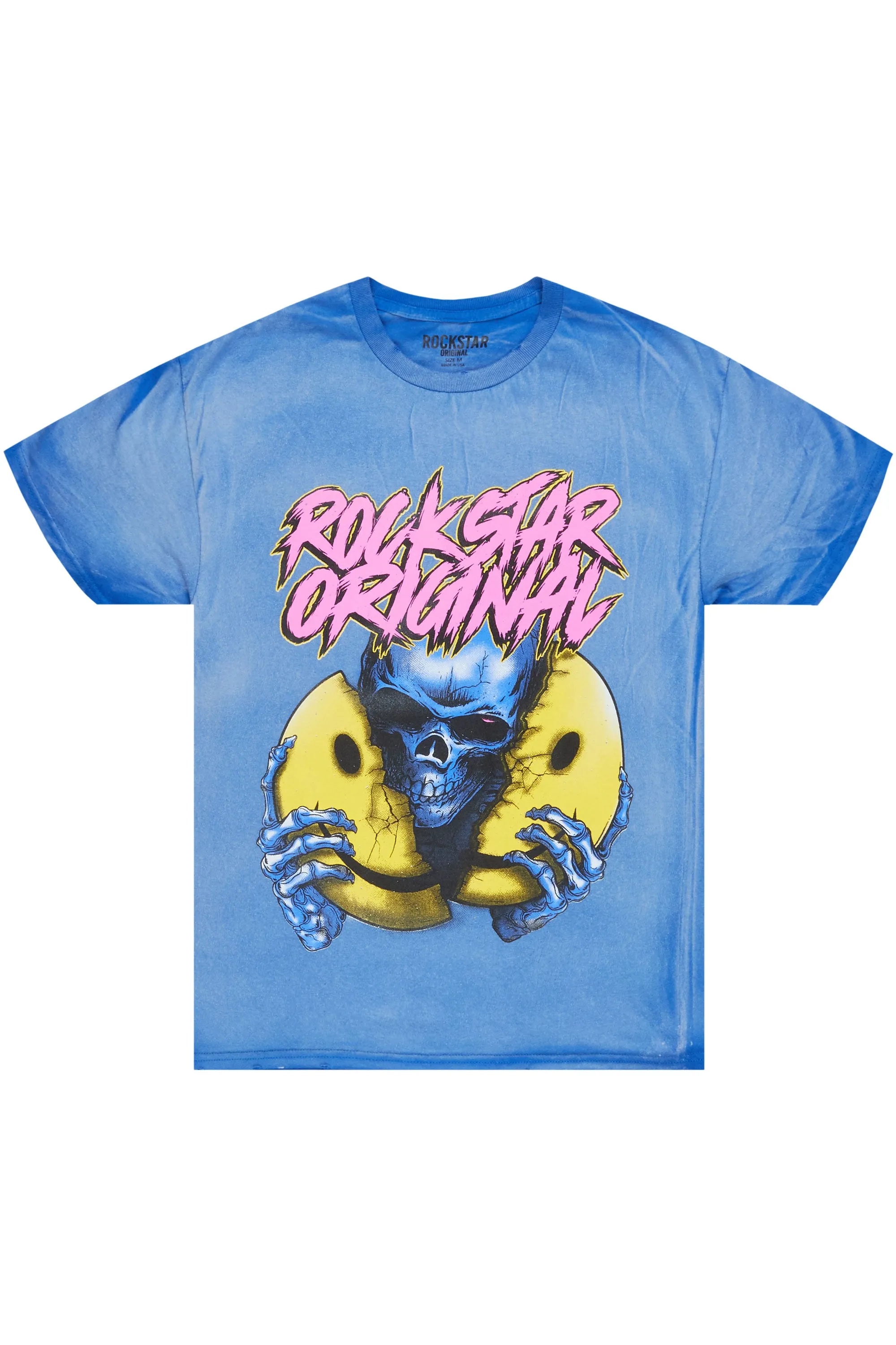 Flipt Royal Blue Graphic T-Shirt sold by Rockstar Original