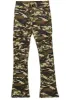 Duggar Green Camo Cargo Stacked Flare Jean sold by Rockstar Original