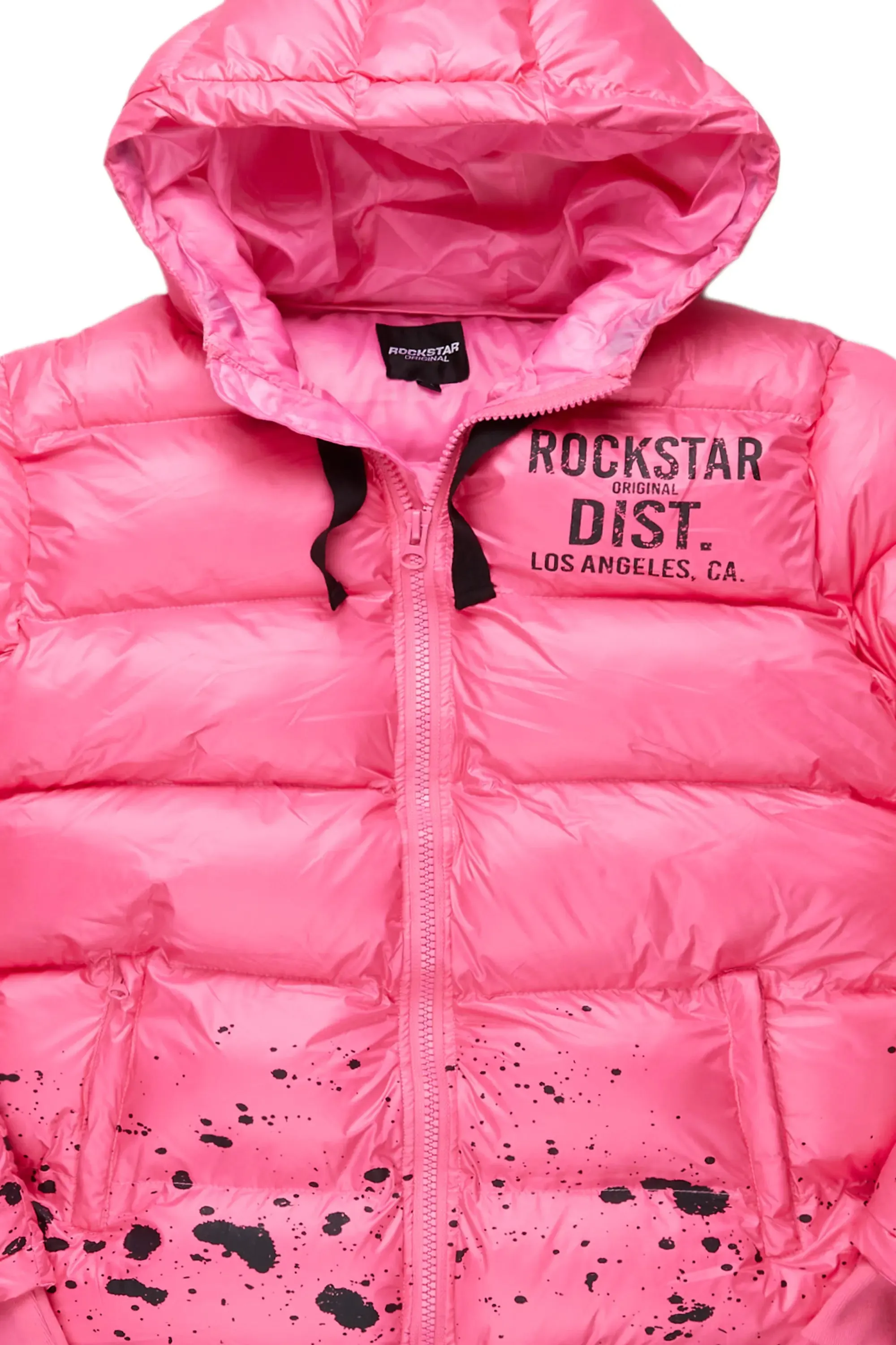 Art Dist. Pink Puffer Jacket sold by Rockstar Original product image thumbnail 3
