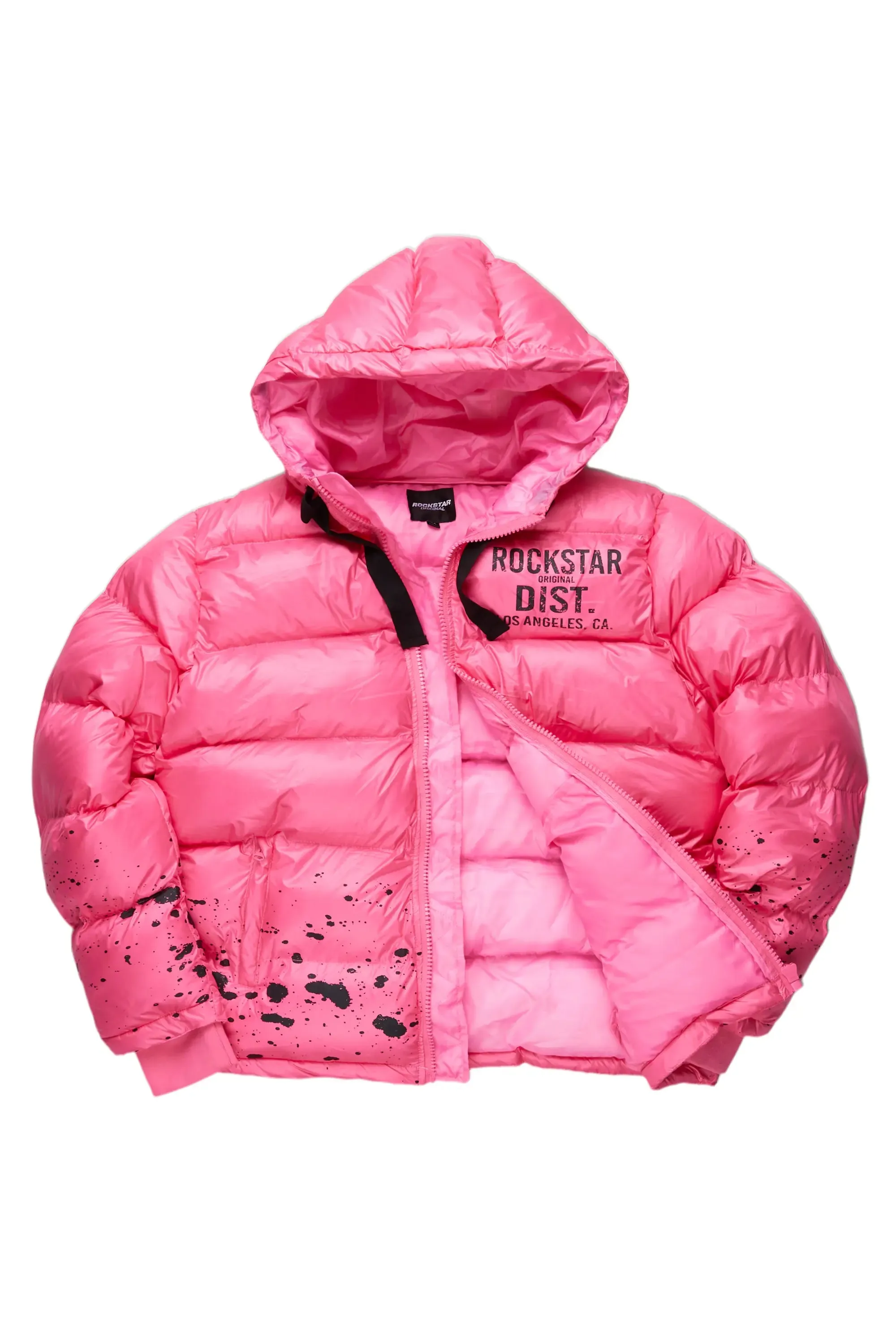 Art Dist. Pink Puffer Jacket sold by Rockstar Original product image thumbnail 2