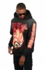 Waho Black Graphic Hoodie sold by Rockstar Original