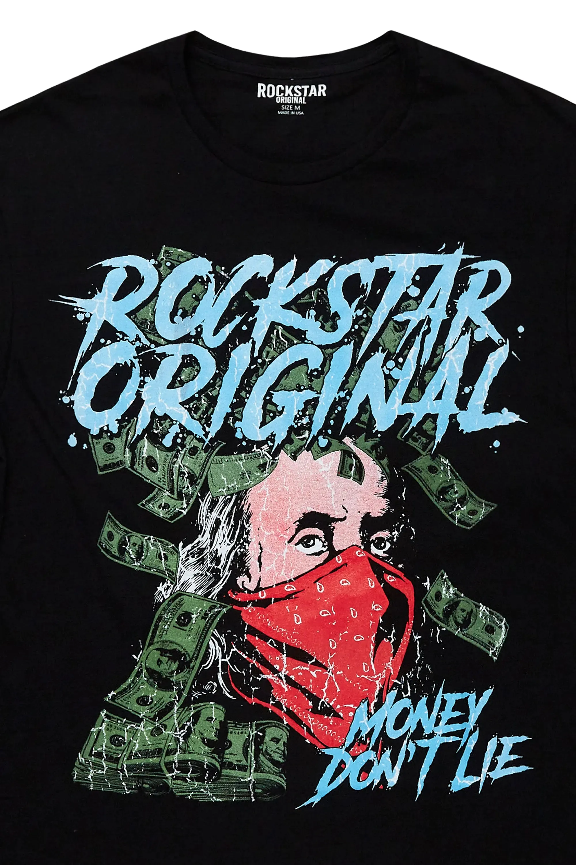 Maur Black Oversized T-Shirt sold by Rockstar Original product image thumbnail 2