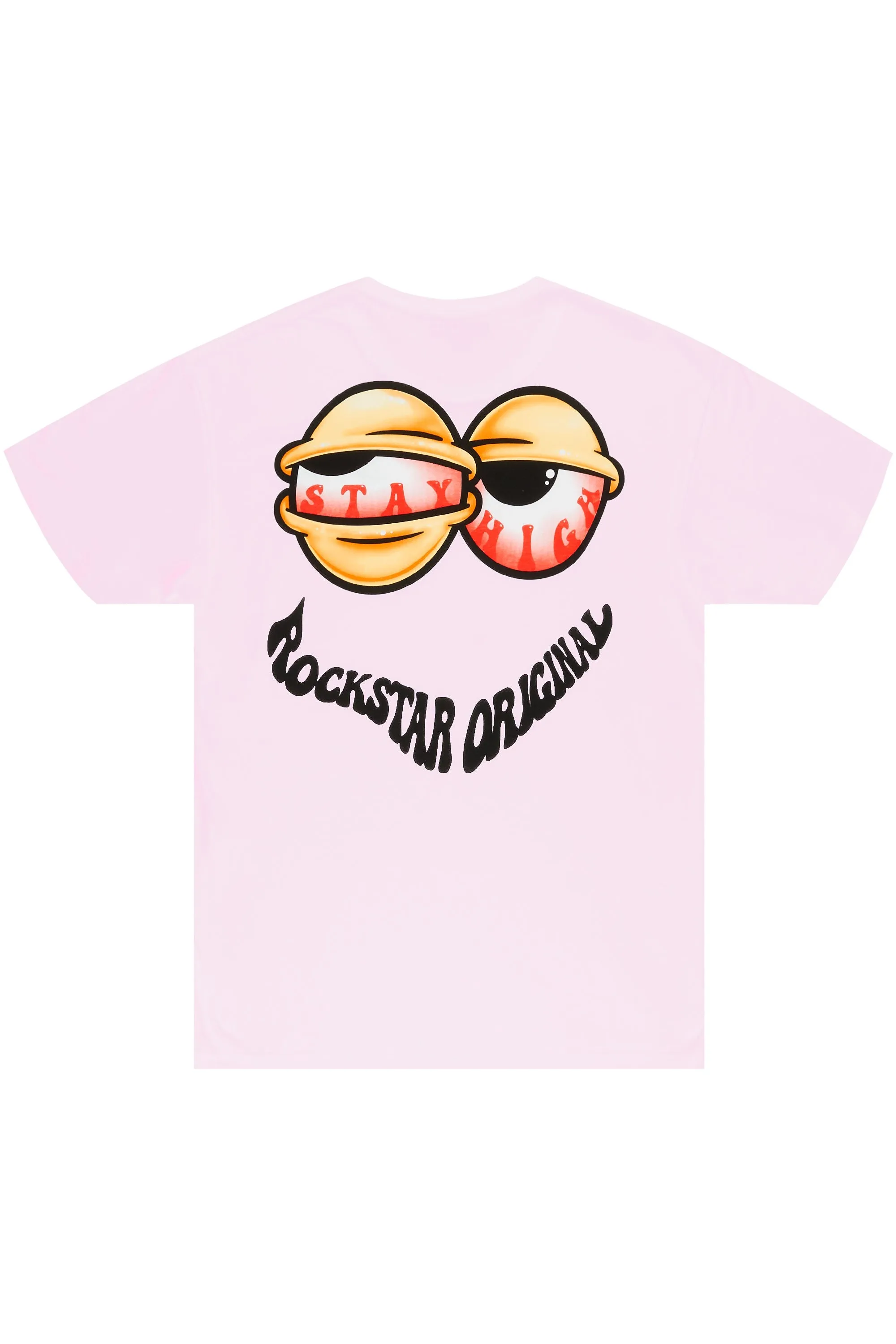 Highya Light Pink Graphic T-Shirt sold by Rockstar Original