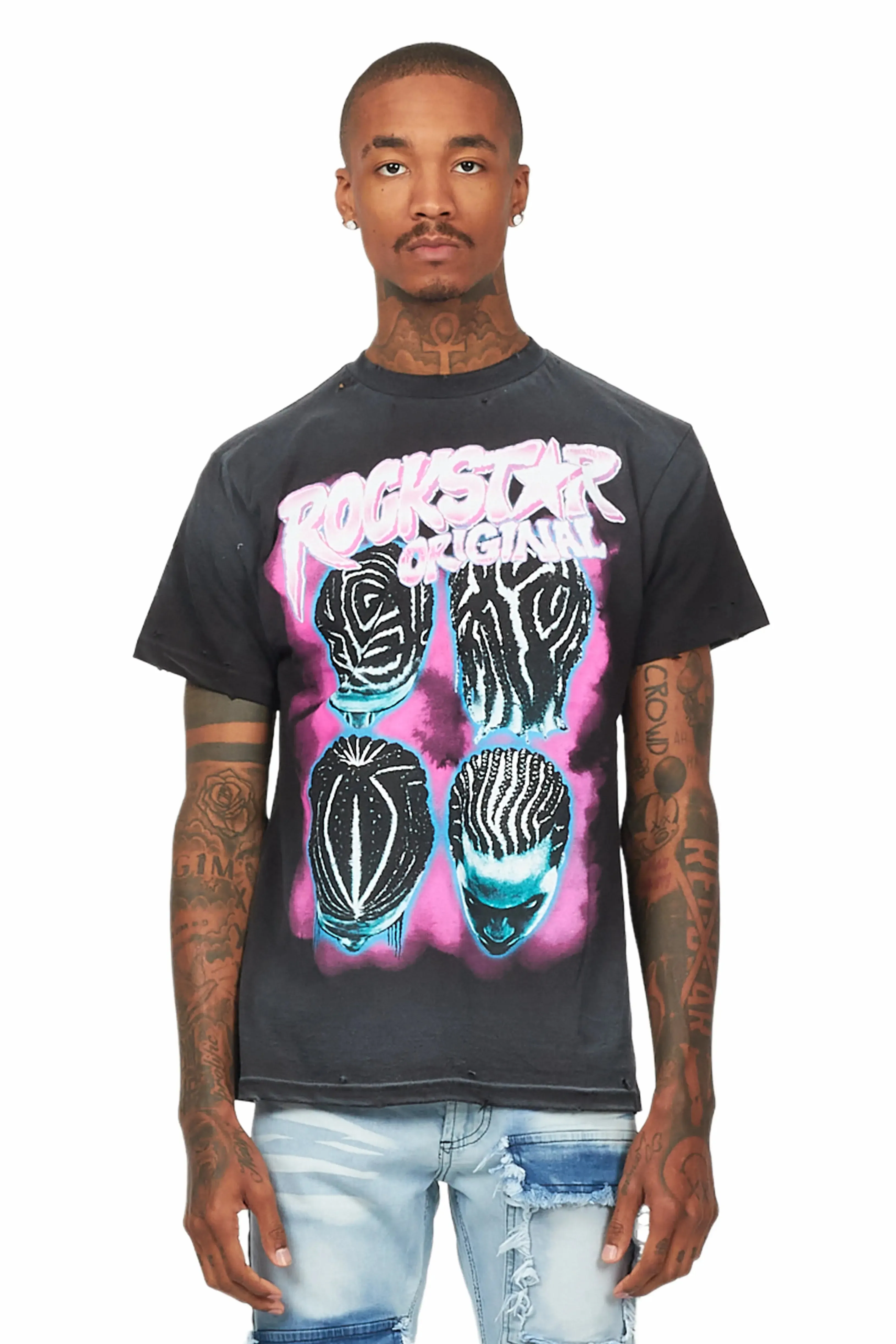 Barber Black Graphic T-Shirt sold by Rockstar Original